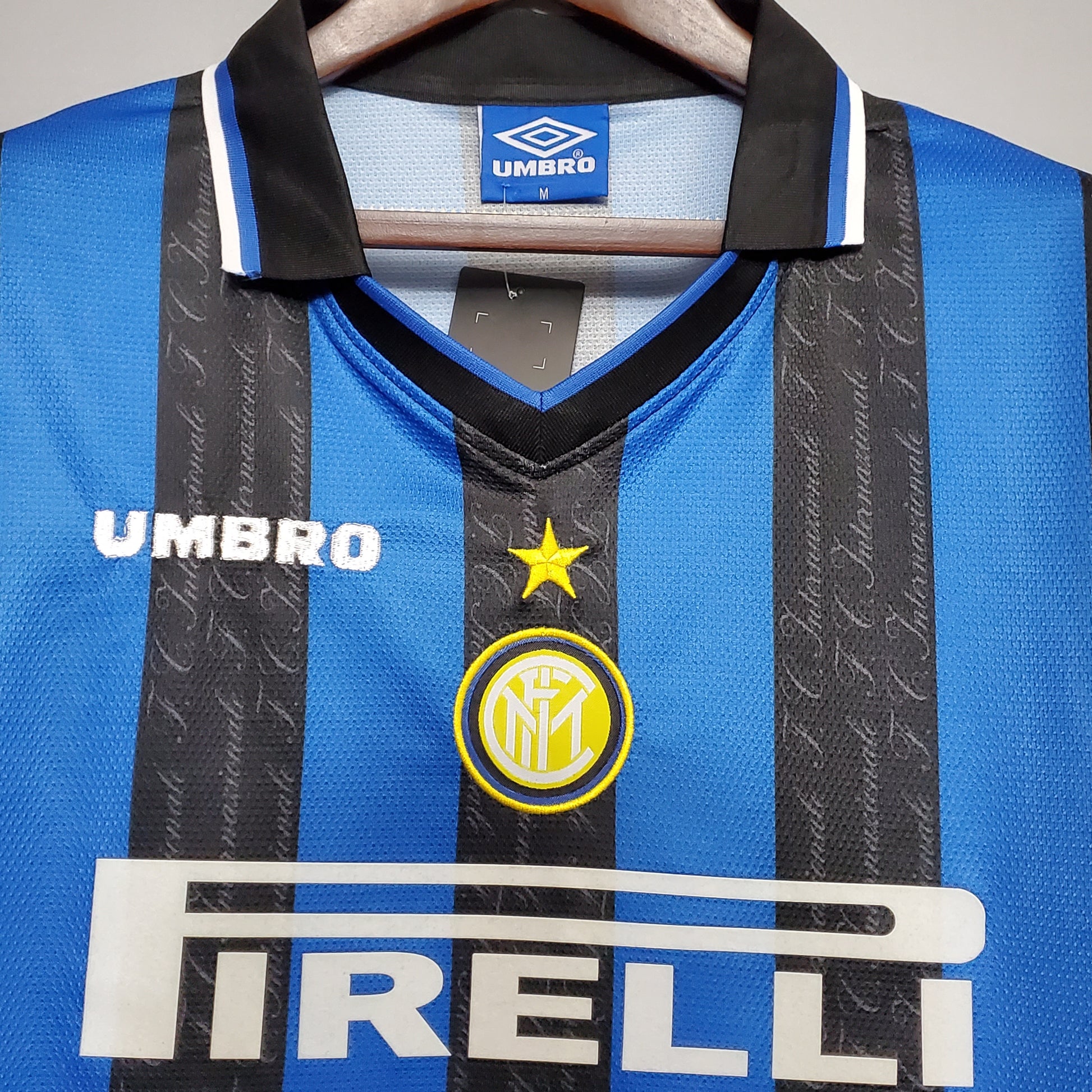 Retro 97/98 Inter Milan home S-XXL（Retro） | 复古/Retro | R | Betty ali Chinese suppliers