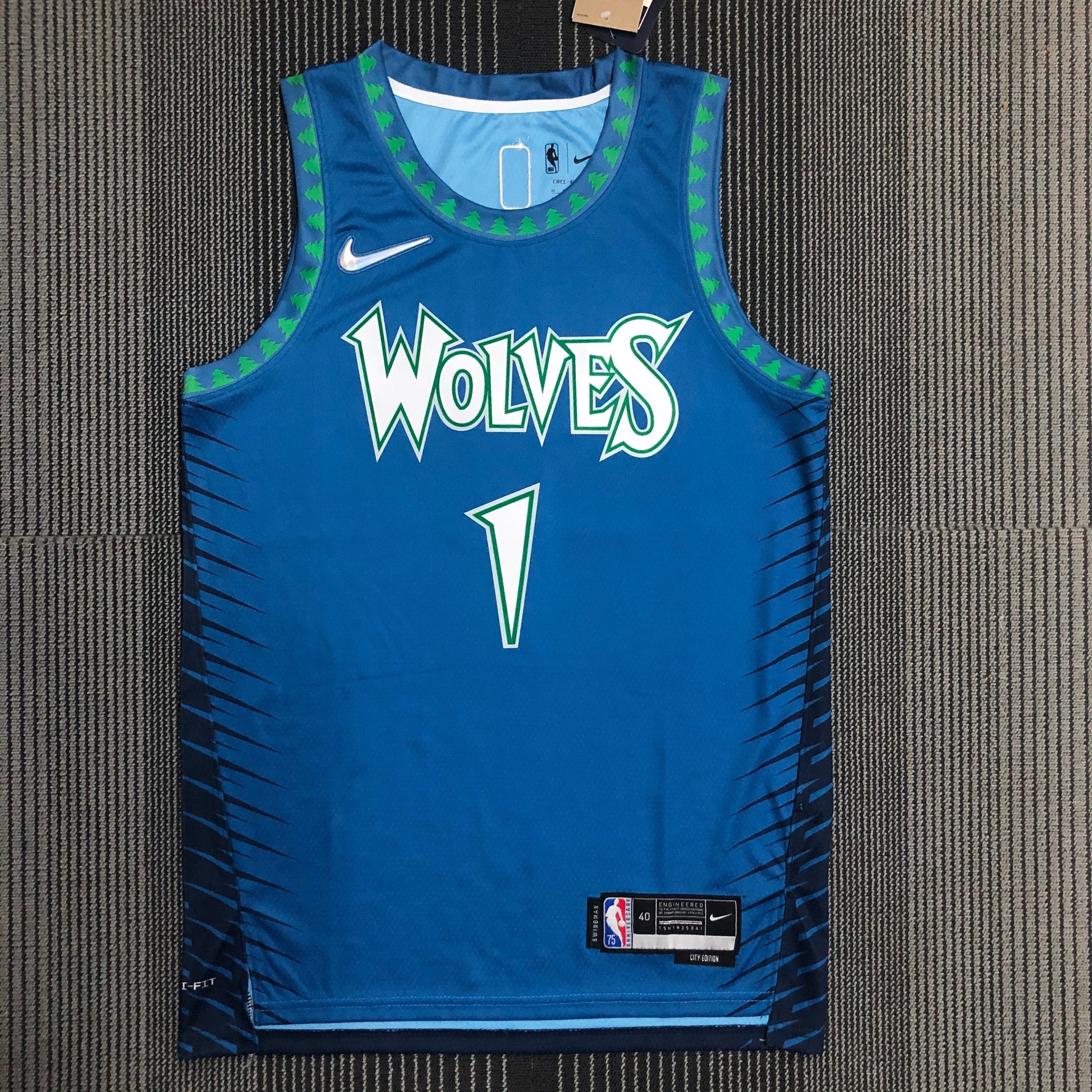 22 Season Timberwolves City Edition NBA : #25#1#0#32 | NBA | NBA | Betty ali Chinese suppliers