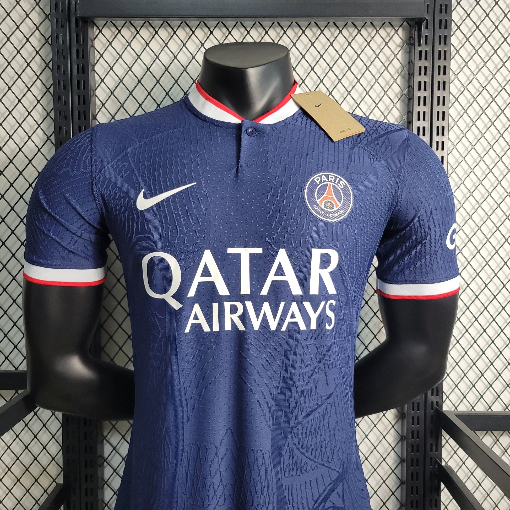 23-24 Player PSG Royal Blue Casual Size S-XXL | 衬衫 | P2-4 | Betty ali Chinese suppliers