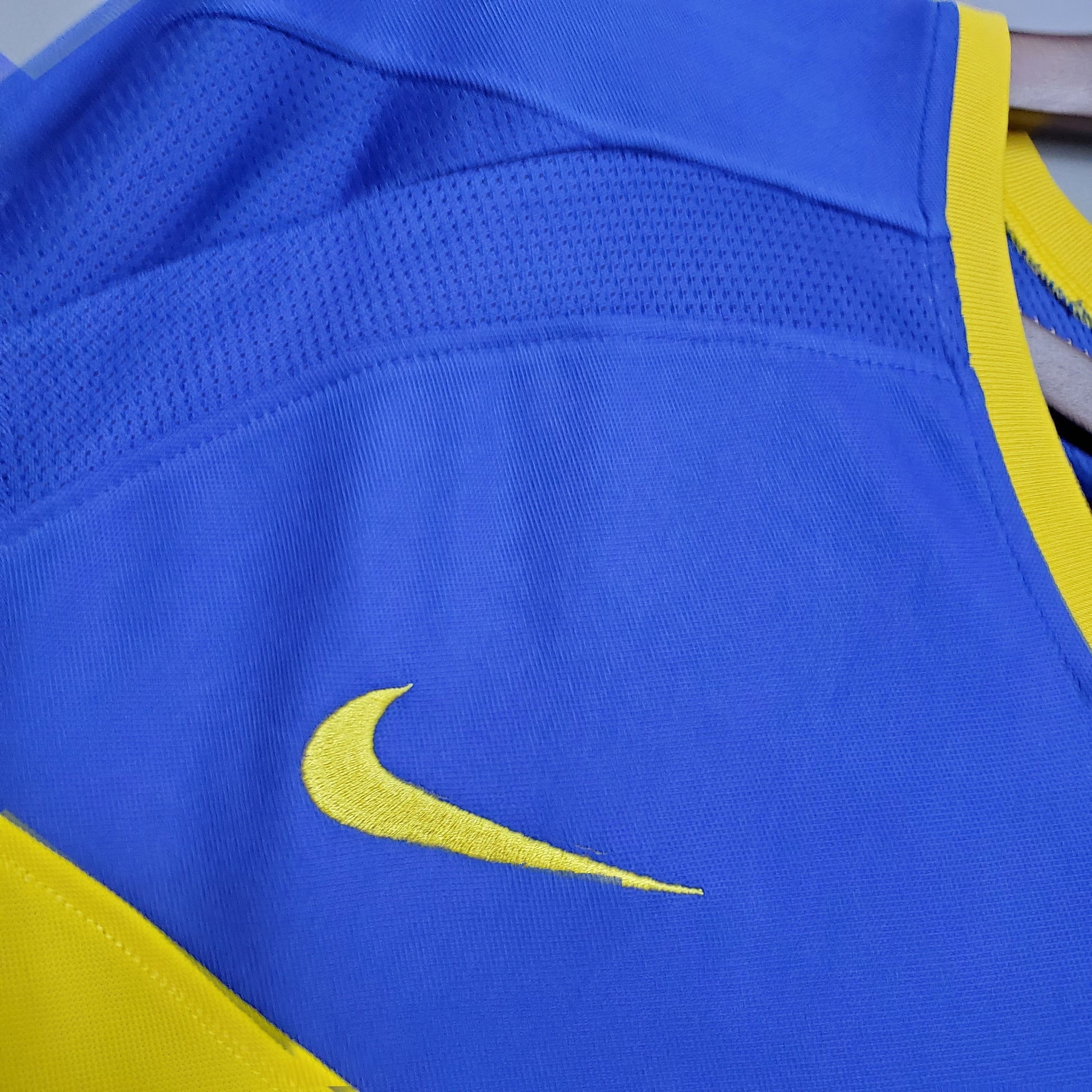 Retro Long Sleeve Boca Juniors 03/04 home S-XXL（Retro） | 复古/Retro | R1 | Betty ali Chinese suppliers