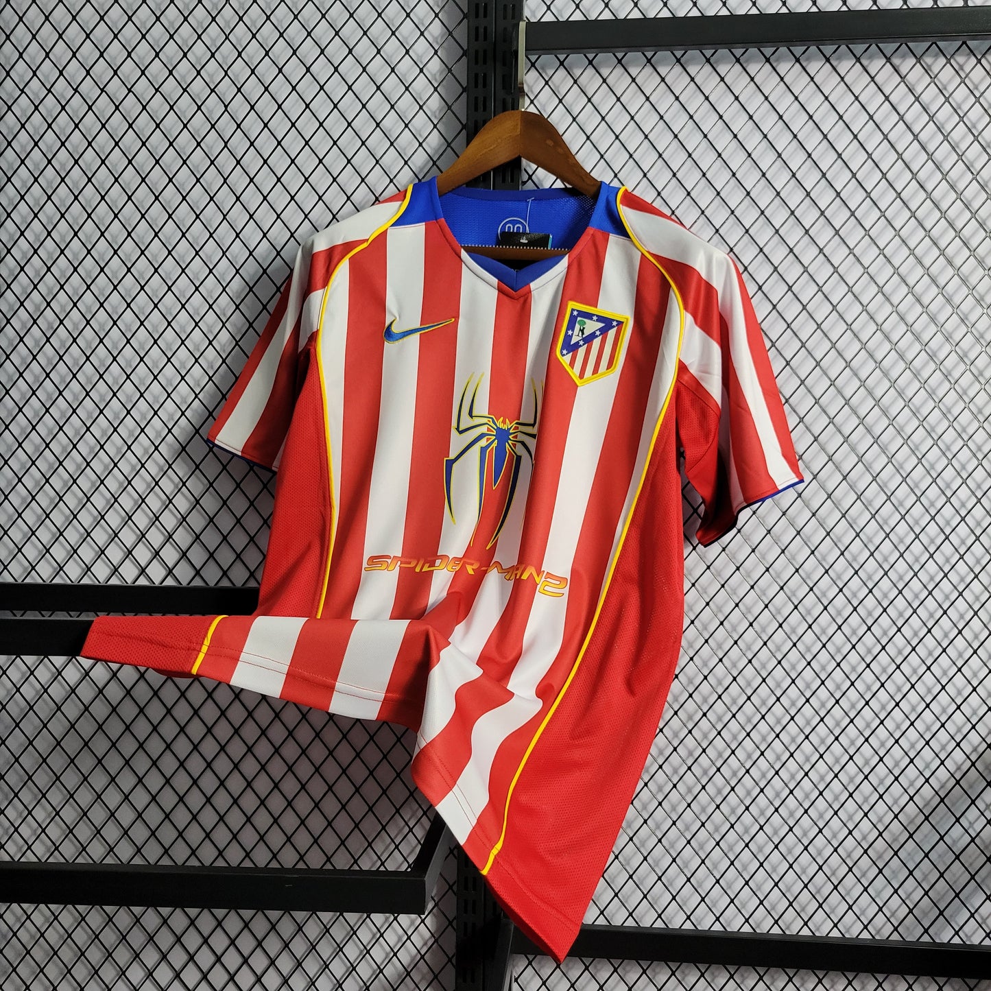 Retro Atletico Madrid 04/05 home S-XXL | 复古/Retro | R | Betty ali Chinese suppliers