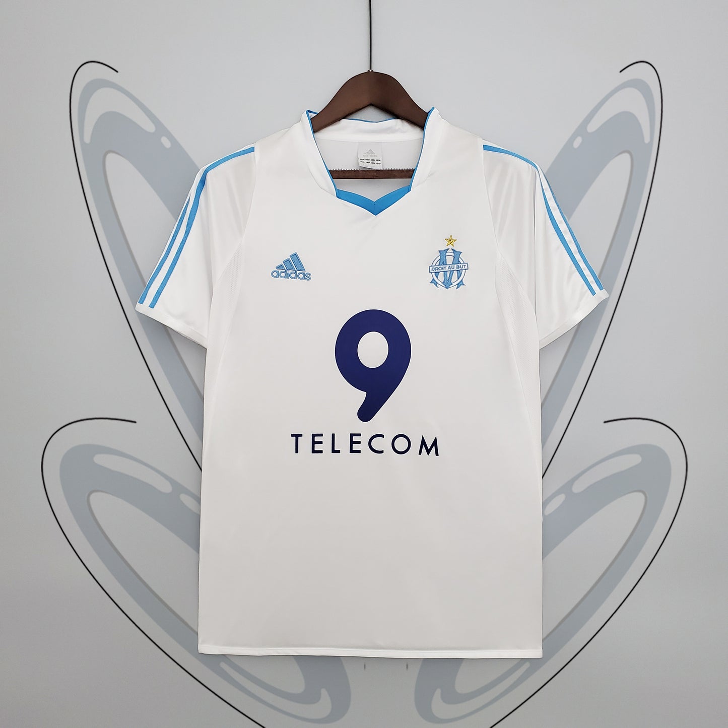 Retro 02/03 Marseille home S-XXL | 复古/Retro | R | Betty ali Chinese suppliers