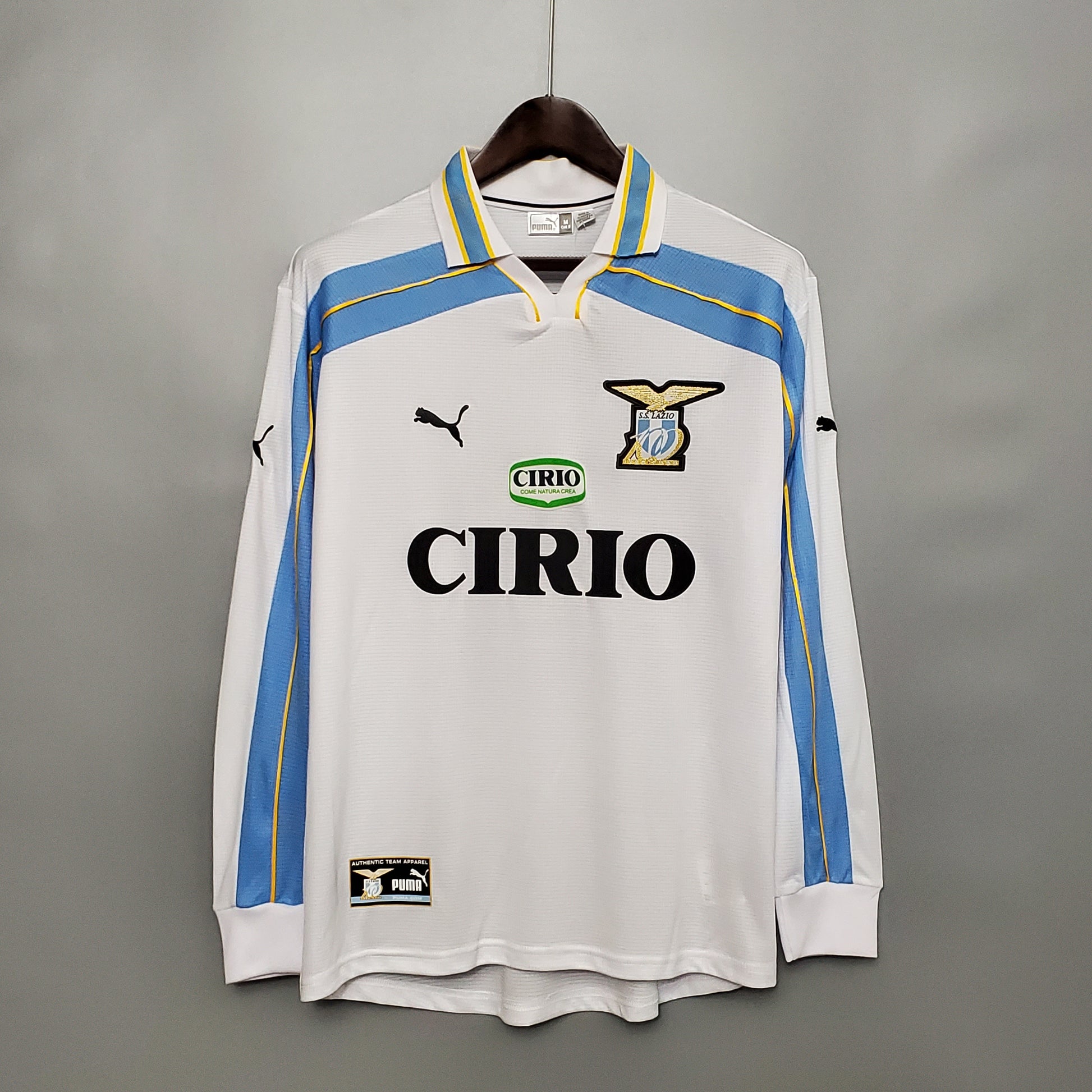 Retro 00/01 Lazio Long sleeve away S-XXL（Retro） | 复古/Retro | R | Betty ali Chinese suppliers