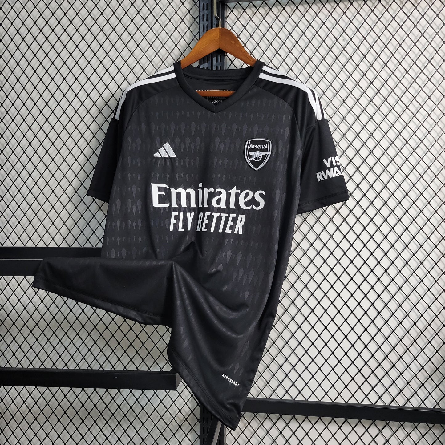 23-24 Arsenal Black Goalkeeper S-XXL（Men's Fan Edition） | 衬衫 | M2-1 | Betty ali Chinese suppliers