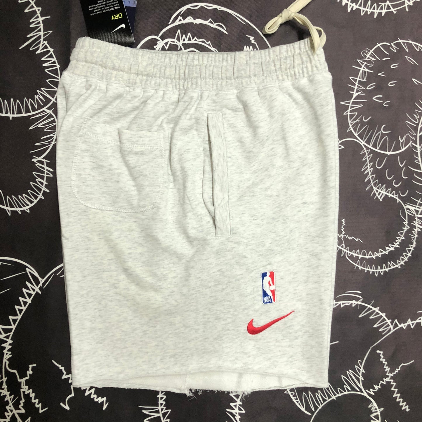 NBA Bulls Gray Cotton Shorts Size S-XXL | 短裤 | NBA | 中国供应商