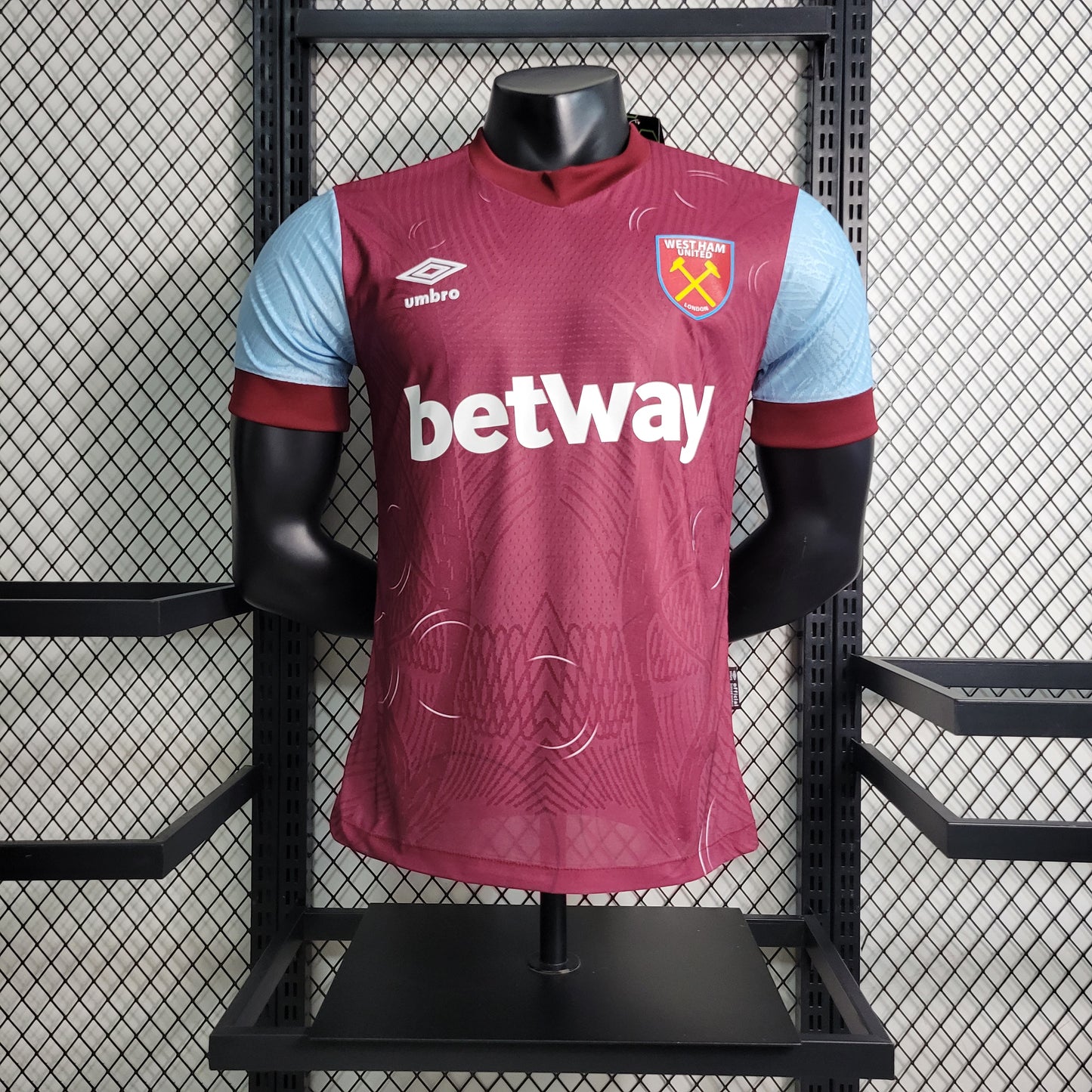 23-24 Players West Ham Home Size S-XXL | 衬衫 | M2-1 | Betty ali Chinese suppliers