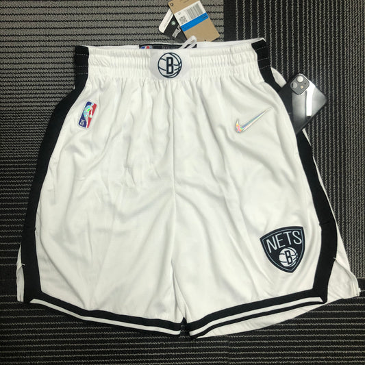 75th Anniversary Nets White Ball Pants Size S-XXL | 短裤 | NBA | 中国供应商