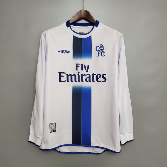 Retro long-sleeved 03/05 Chelsea away S-XXL（Retro） | 复古/Retro | R1 | Betty ali Chinese suppliers