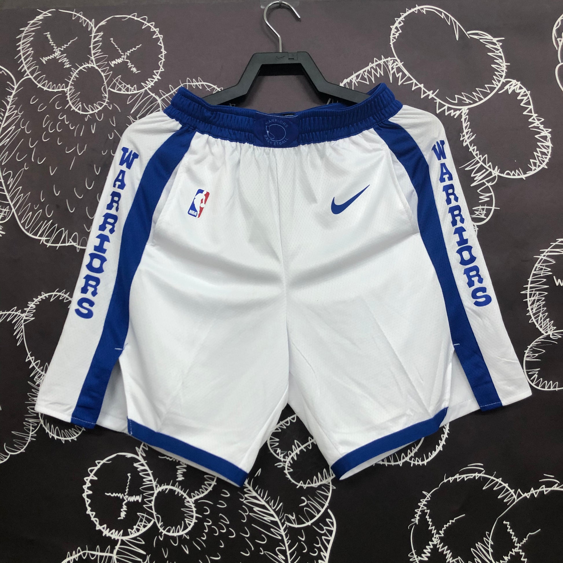 Warrior socks white shorts（NBA）Size S-XXL | 短裤 | NBA | 中国供应商