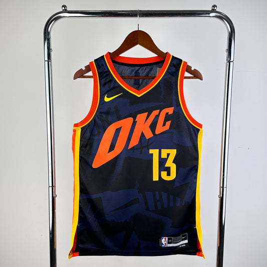 24 season Thunder City Version#0#2#3#7#13 | NBA | NBA | Betty ali Chinese suppliers