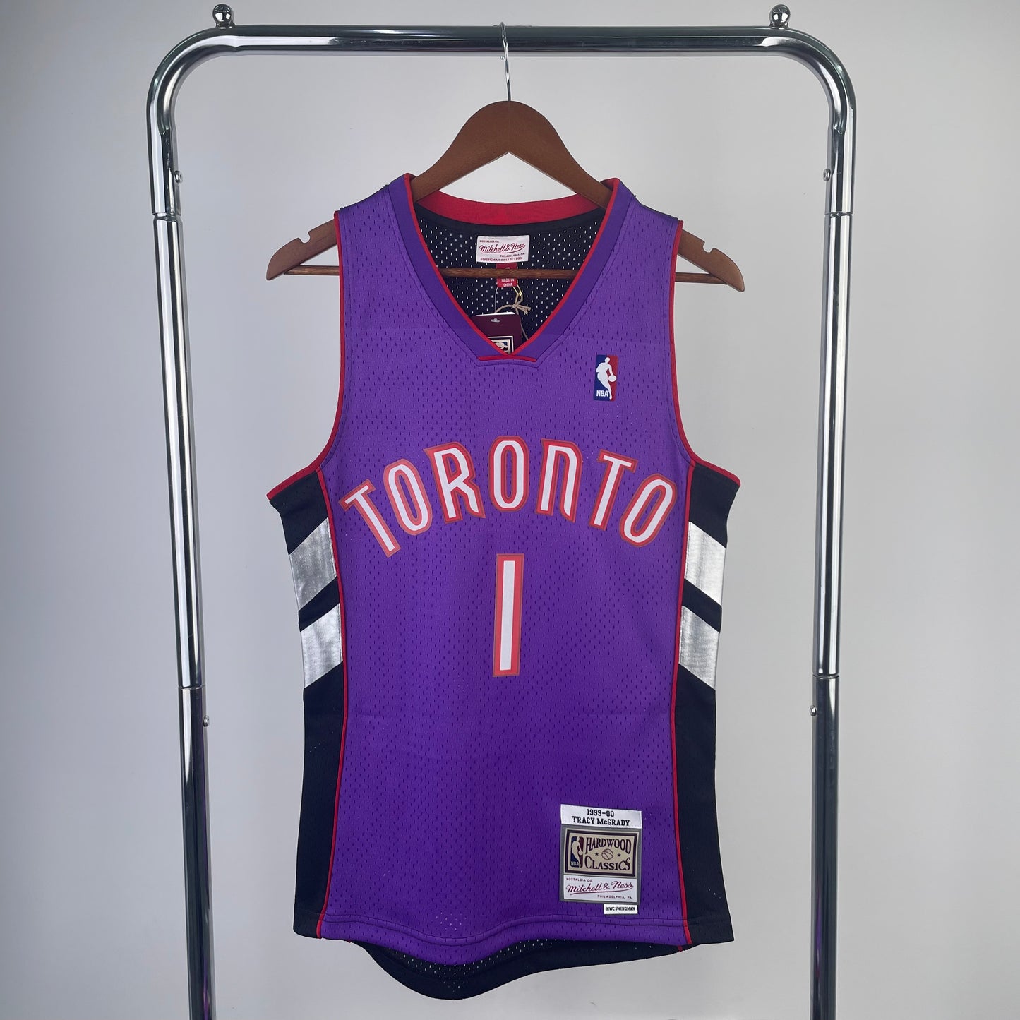 MN hot-pressed retro jersey: SW Raptors 00 season purple black NBA : #15 #1 | NBA | NBA | Betty ali Chinese suppliers