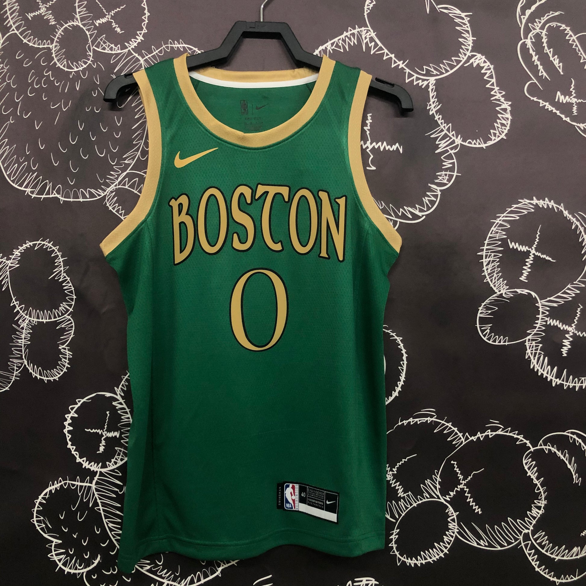 20 season Celtic City Edition green NBA : #11#7#0 | NBA | NBA | Betty ali Chinese suppliers