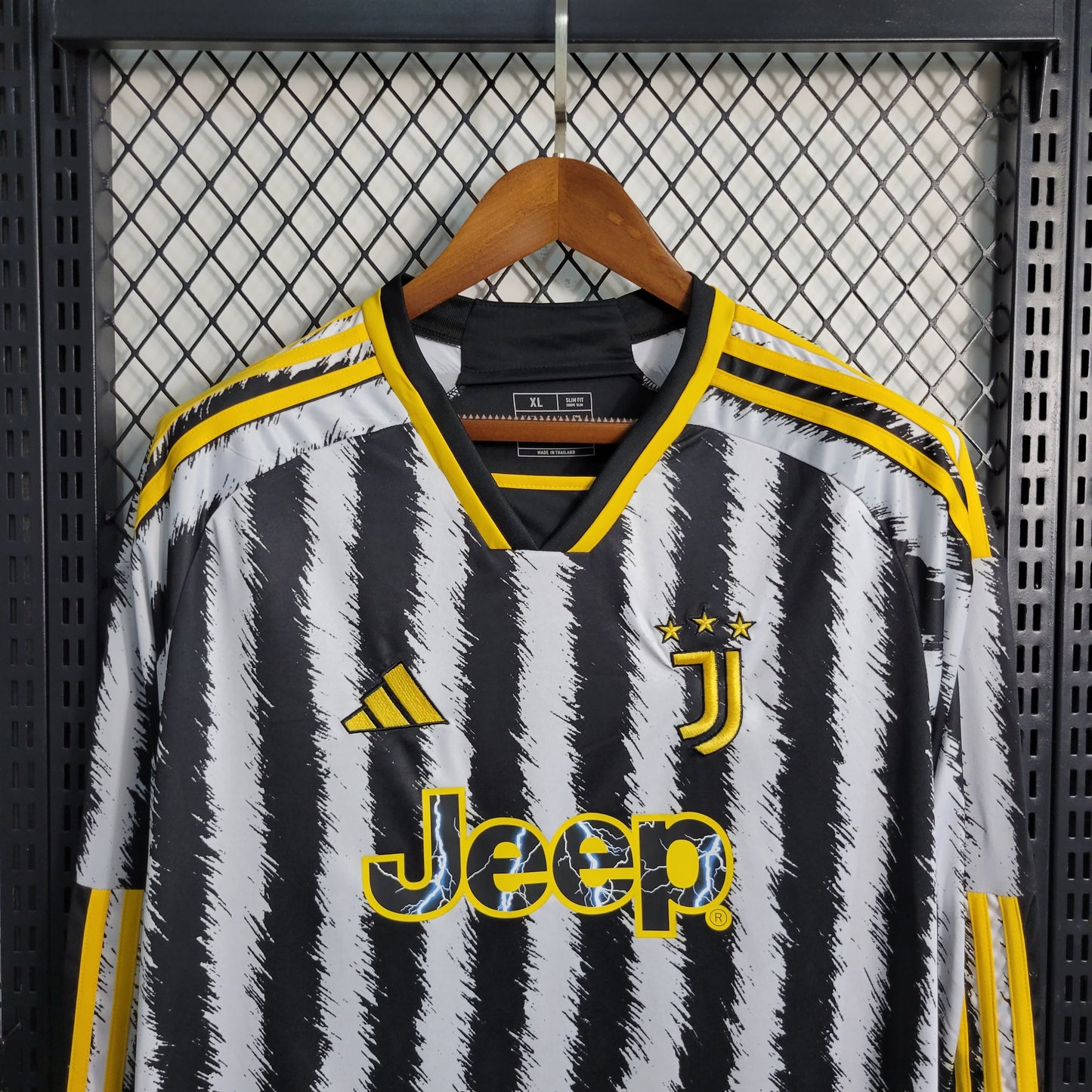 23-24 Juventus Home Long Sleeve Size S-XXL | 复古/Retro | B3 | Betty ali Chinese suppliers