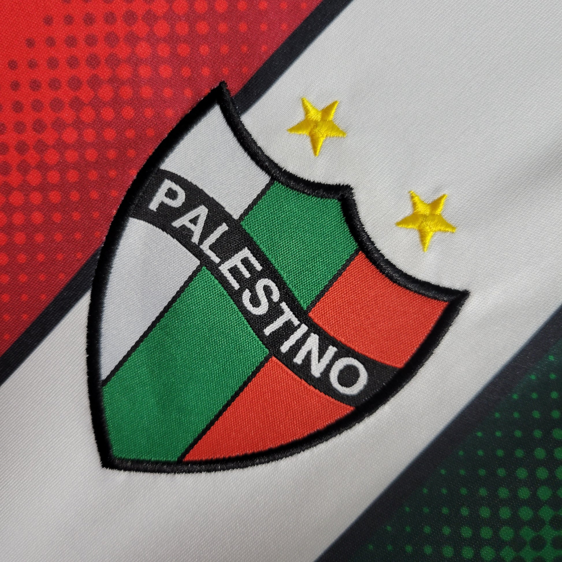 22/23 Deportivo Palestino Red White Green S-XXL（Men's Fan Edition） | 衬衫 | M4-1 | Betty ali Chinese suppliers