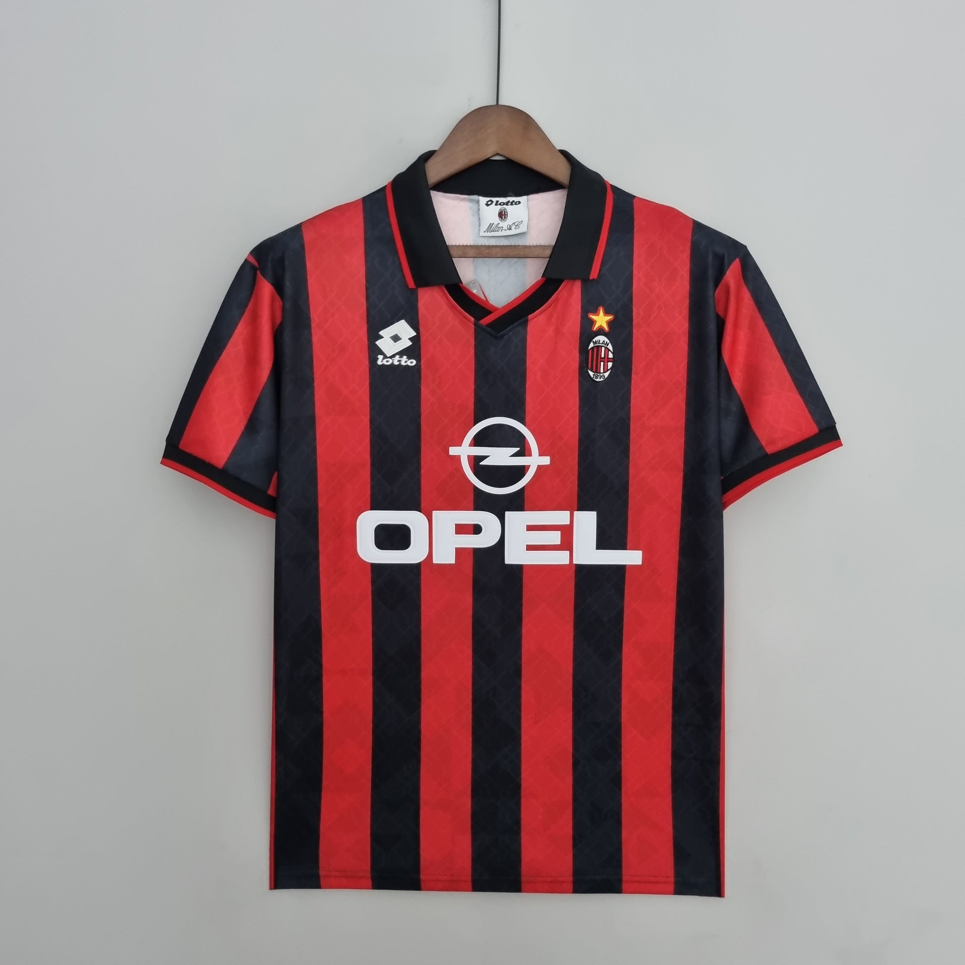 Retro 95/96AC Milan home S-XXL | 复古/Retro | R | Betty ali Chinese suppliers