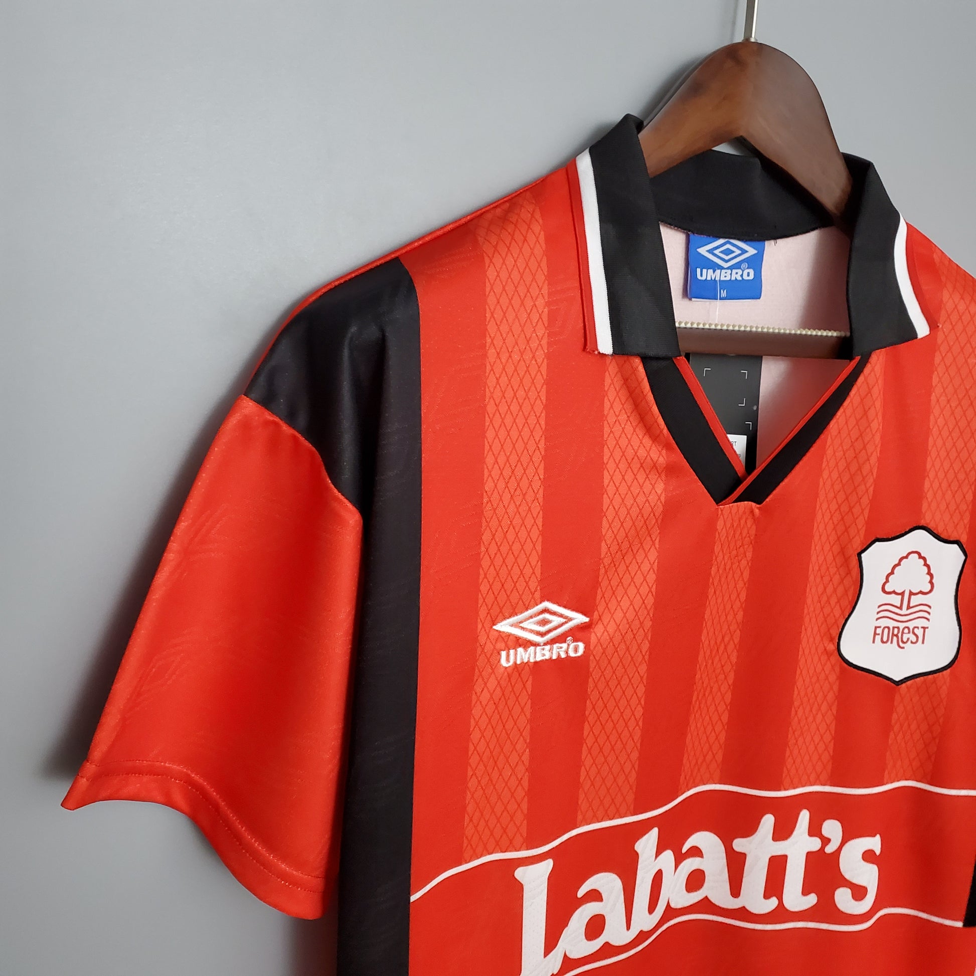 Retro Nottingham Forest 94/95 Red S-XXL（Retro） | 复古/Retro | R | Betty ali Chinese suppliers