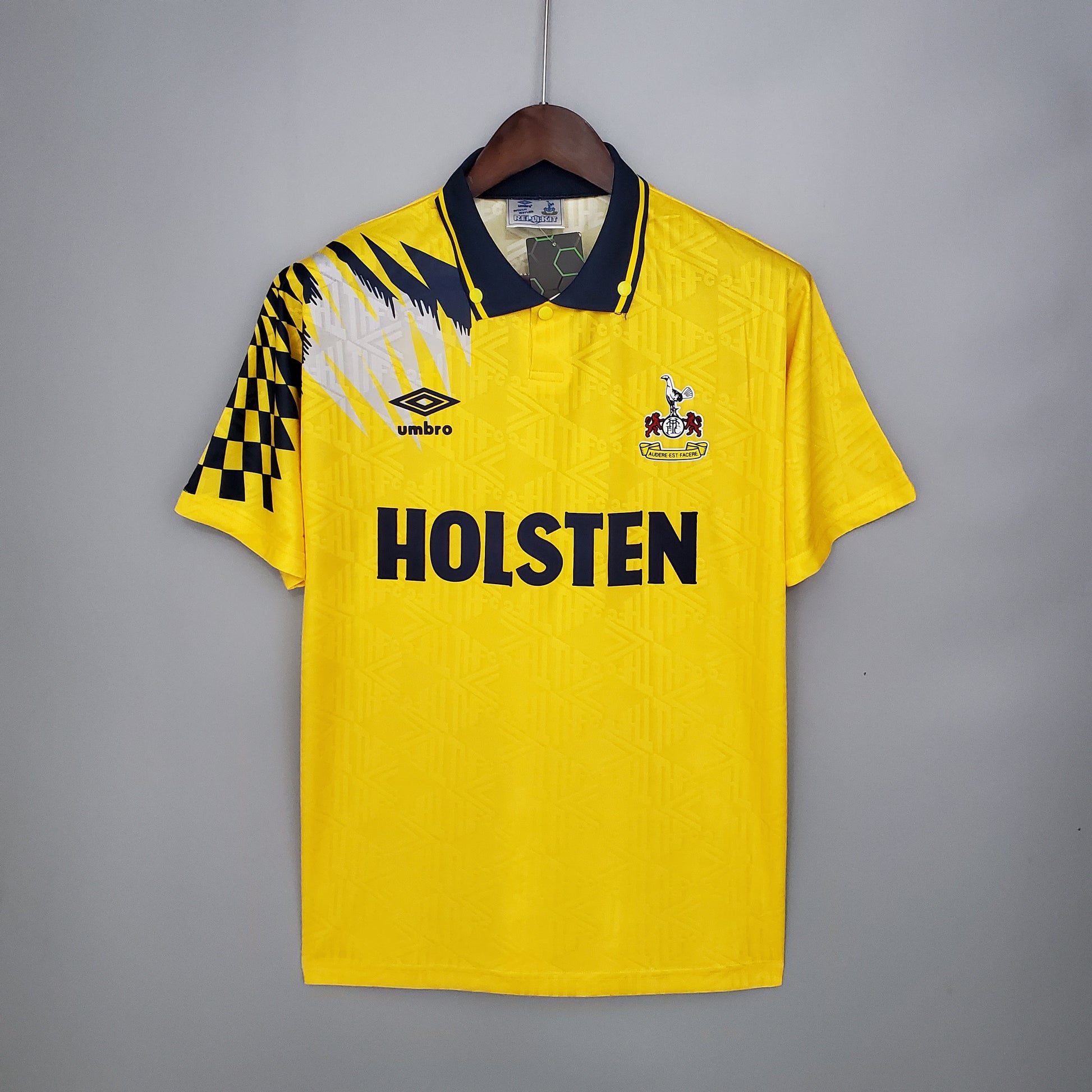 Retro Tottenham 92/94 Away Yellow S-XXL | 复古/Retro | R | Betty ali Chinese suppliers