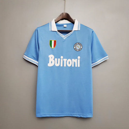 Retro Naples 86/87 home S-XXL | 复古/Retro | R | Betty ali Chinese suppliers