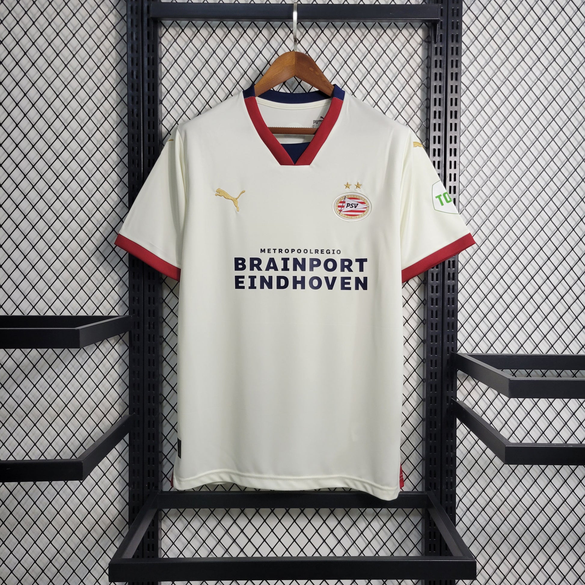 23-24 Eindhoven away size S-XXL（Men's Fan Edition） | 衬衫 | M2-10 | Betty ali Chinese suppliers