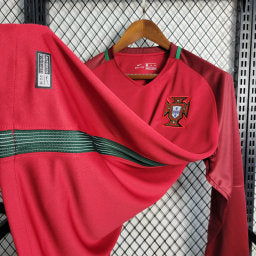 Retro 16-17 Portugal Home Long Sleeve Size S-XXL | 复古/Retro | M2-8, R | Betty ali Chinese suppliers