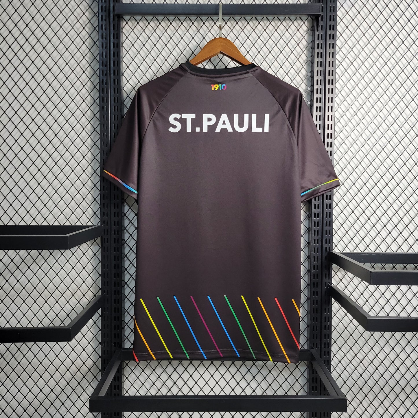 23-24 St. Pauli away size S-XXL（Men's Fan Edition） | 衬衫 | M4-1 | Betty ali Chinese suppliers