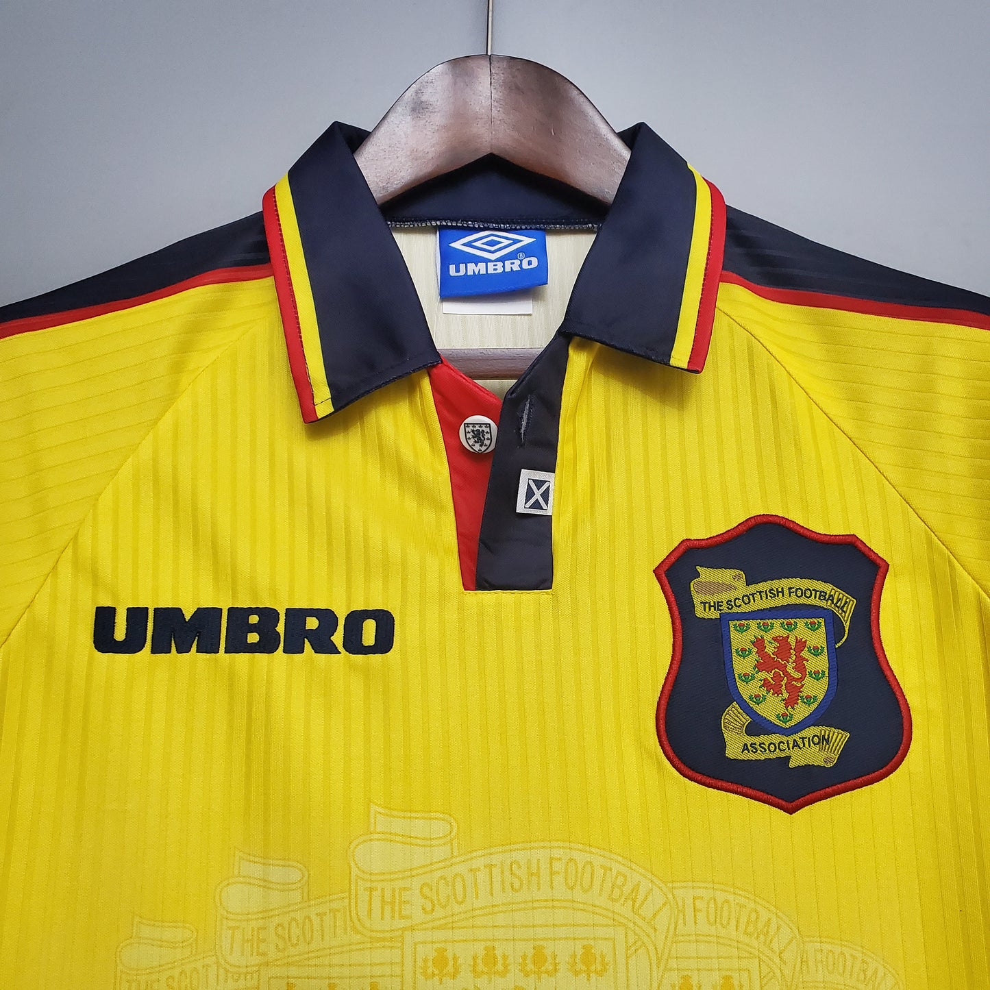 Retro Scotland 96/98 Yellow S-XXL（Men's Fan Edition） | 衬衫 | R | Betty ali Chinese suppliers