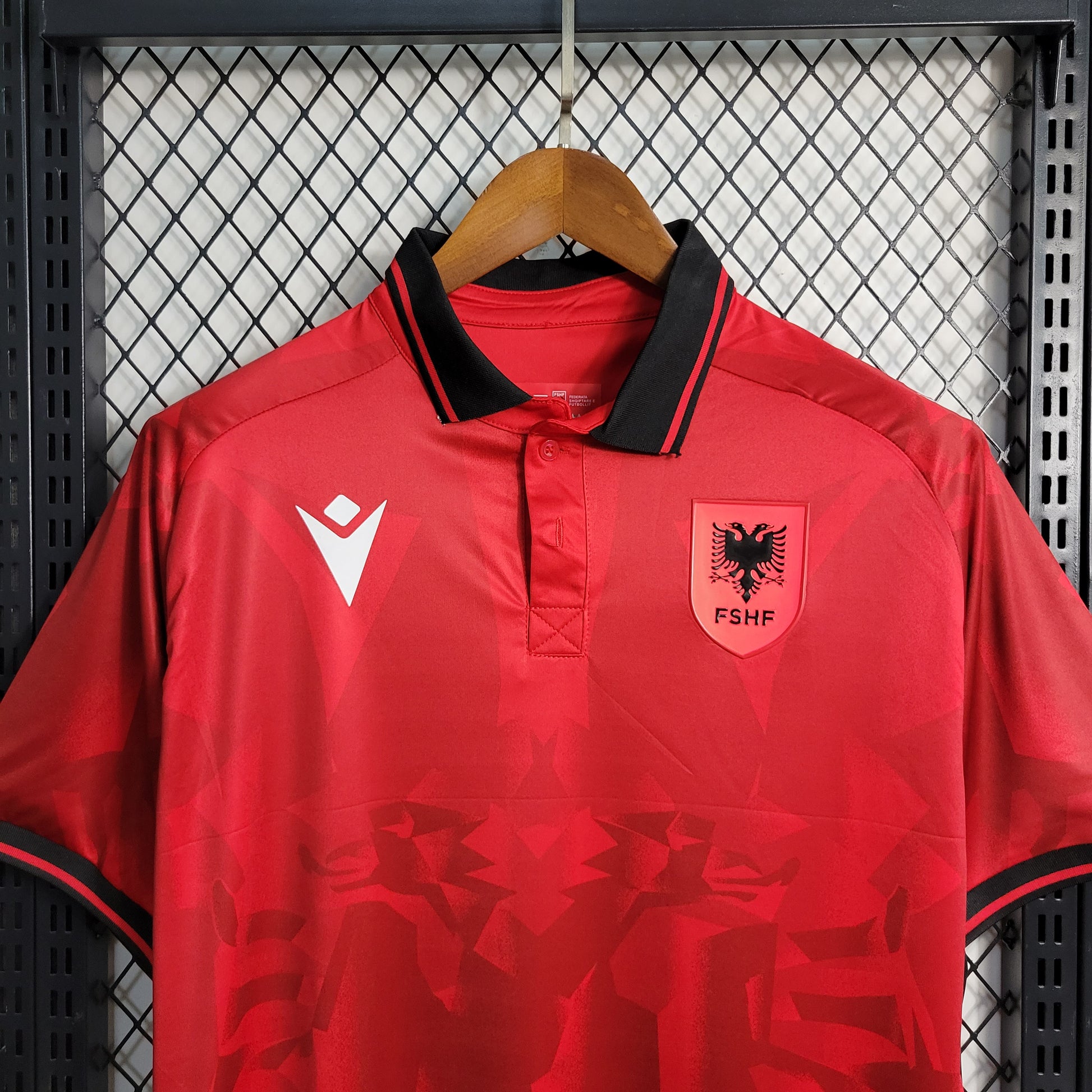 23-24 Albania Home Size S-XXL（Men's Fan Edition） | 衬衫 | M4-1 | Betty ali Chinese suppliers