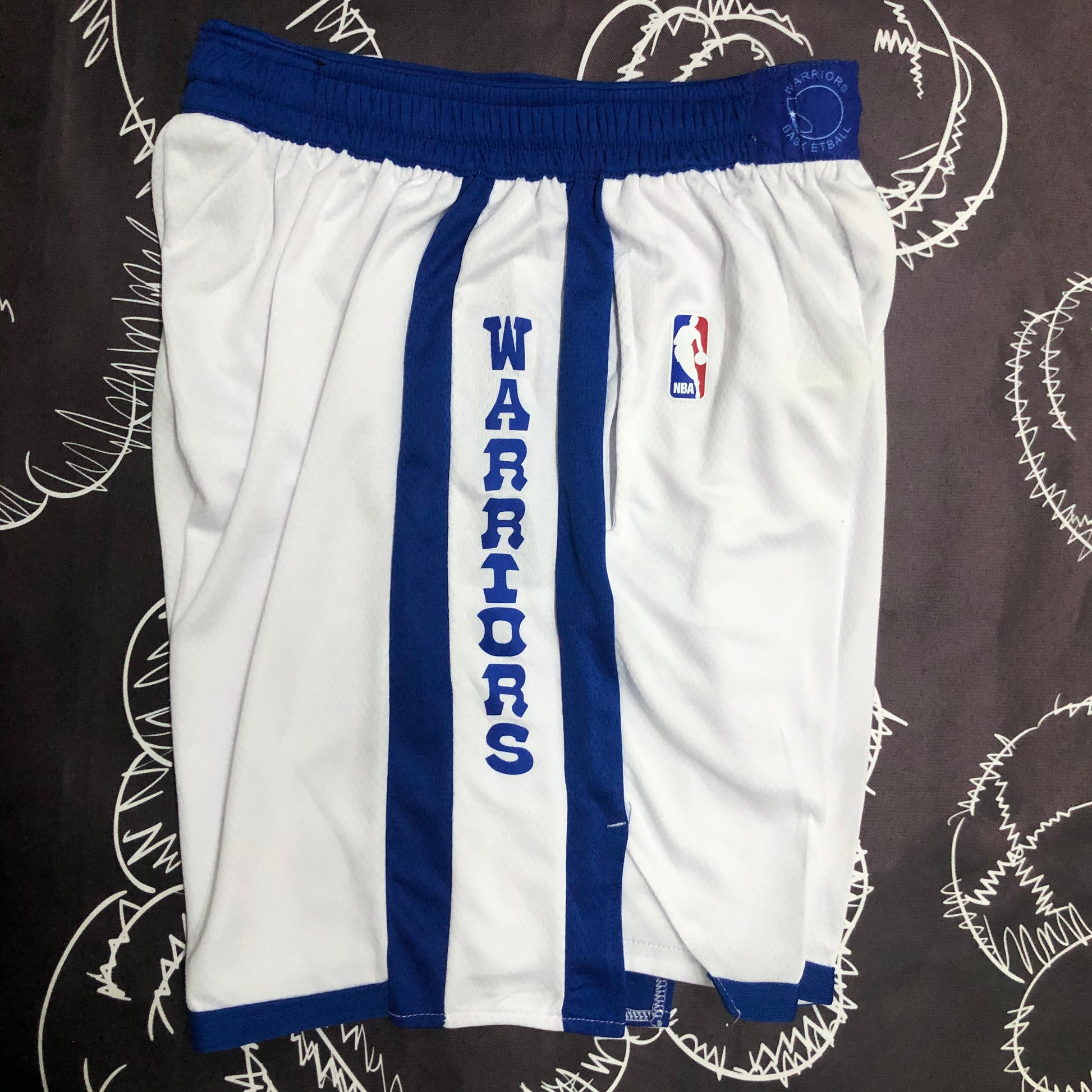 Warrior socks white shorts（NBA）Size S-XXL | 短裤 | NBA | 中国供应商