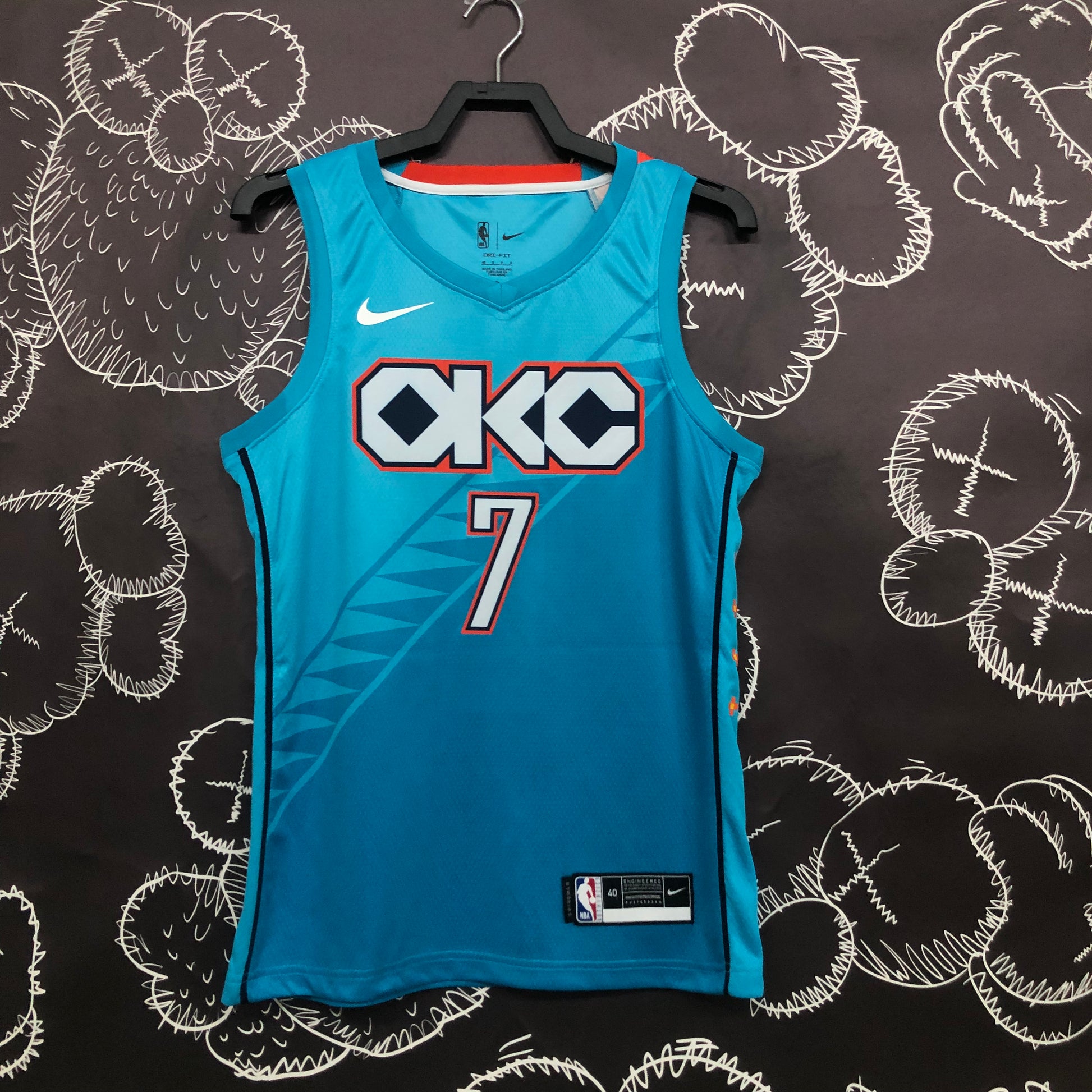 Season 19 Thunder City Edition NBA : #35#13#7#0 | NBA | NBA | Betty ali Chinese suppliers