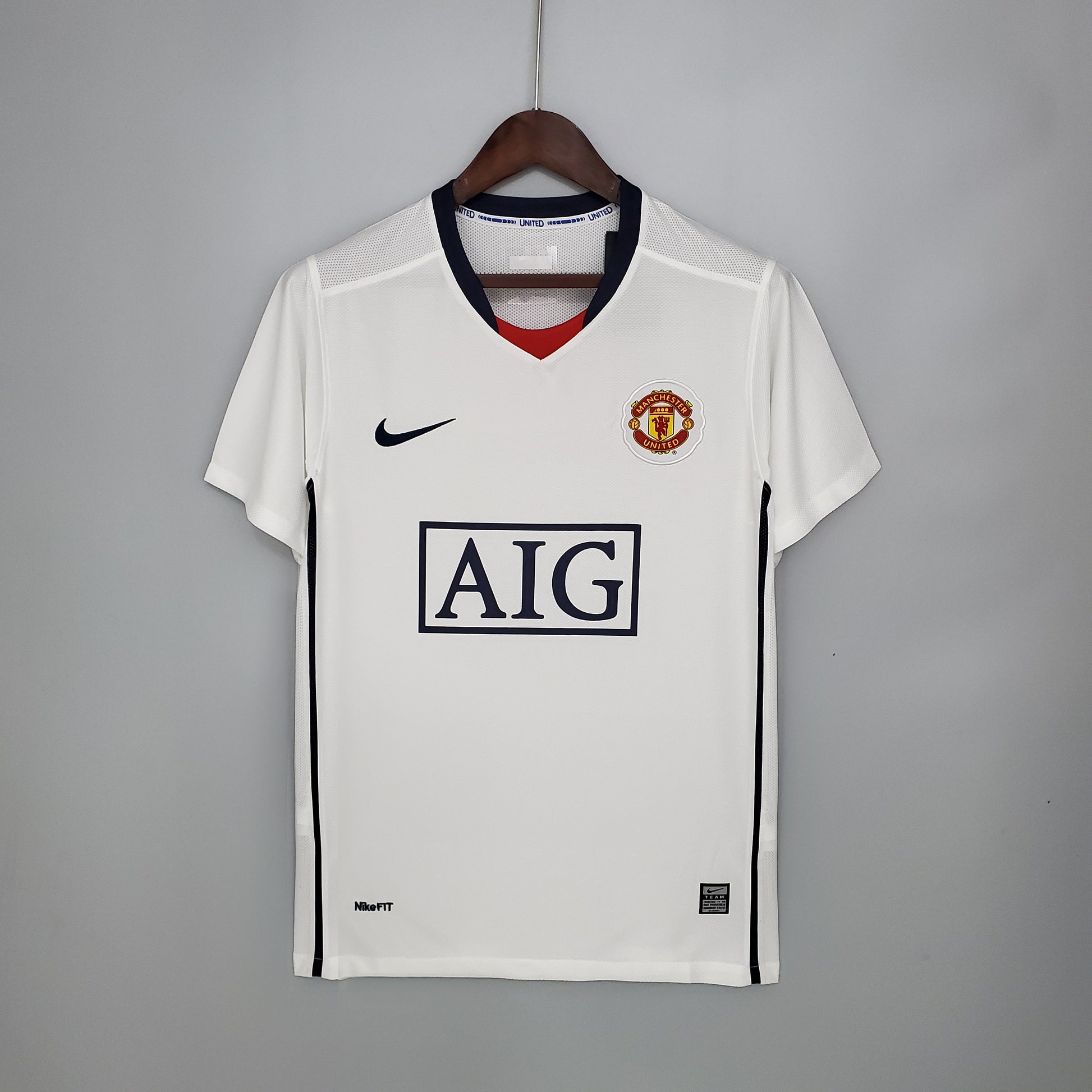 Retro M- U 08/09 League Edition away White S-XXL | 复古/Retro | R | Betty ali Chinese suppliers