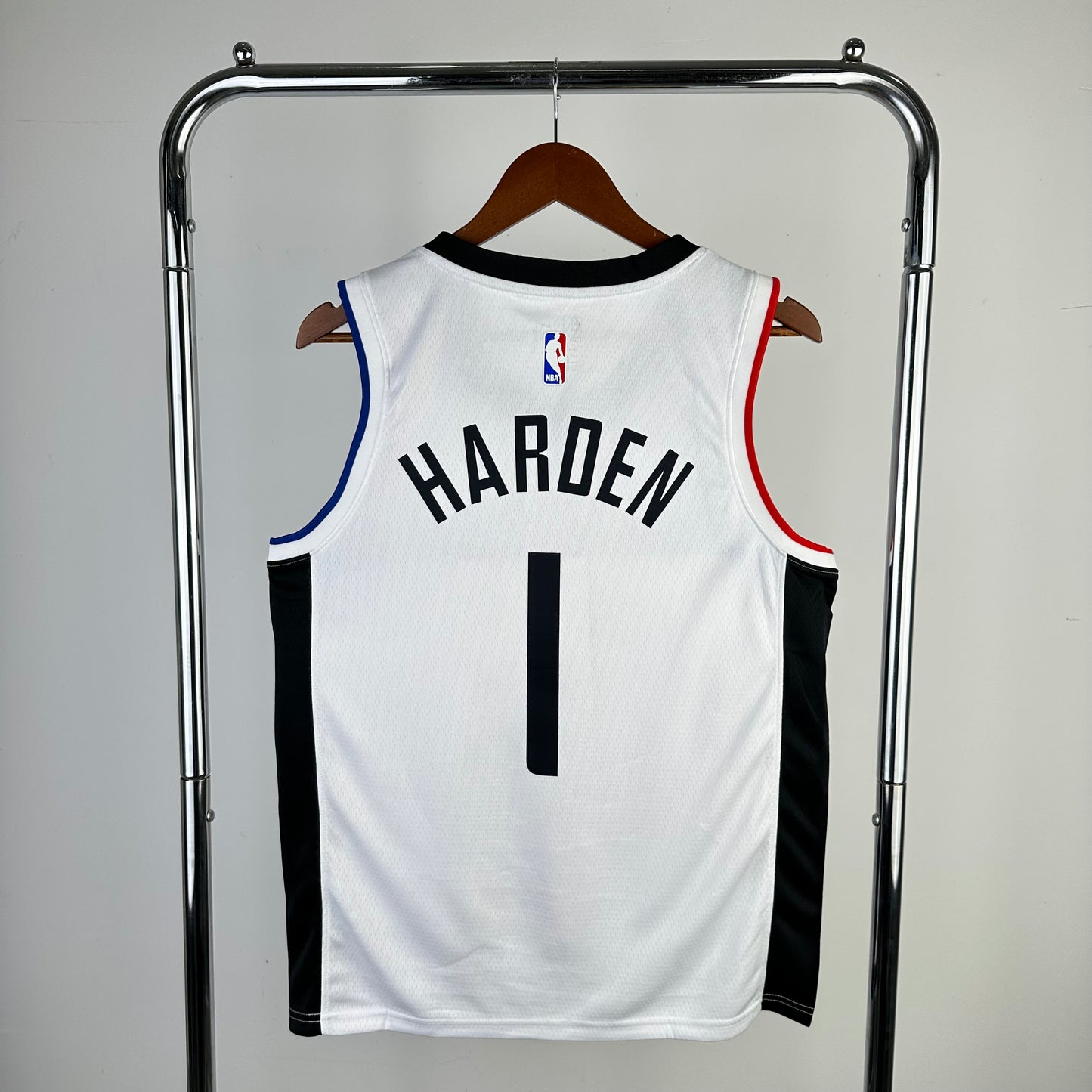 21st season Clippers Latin White No. 1 Harden