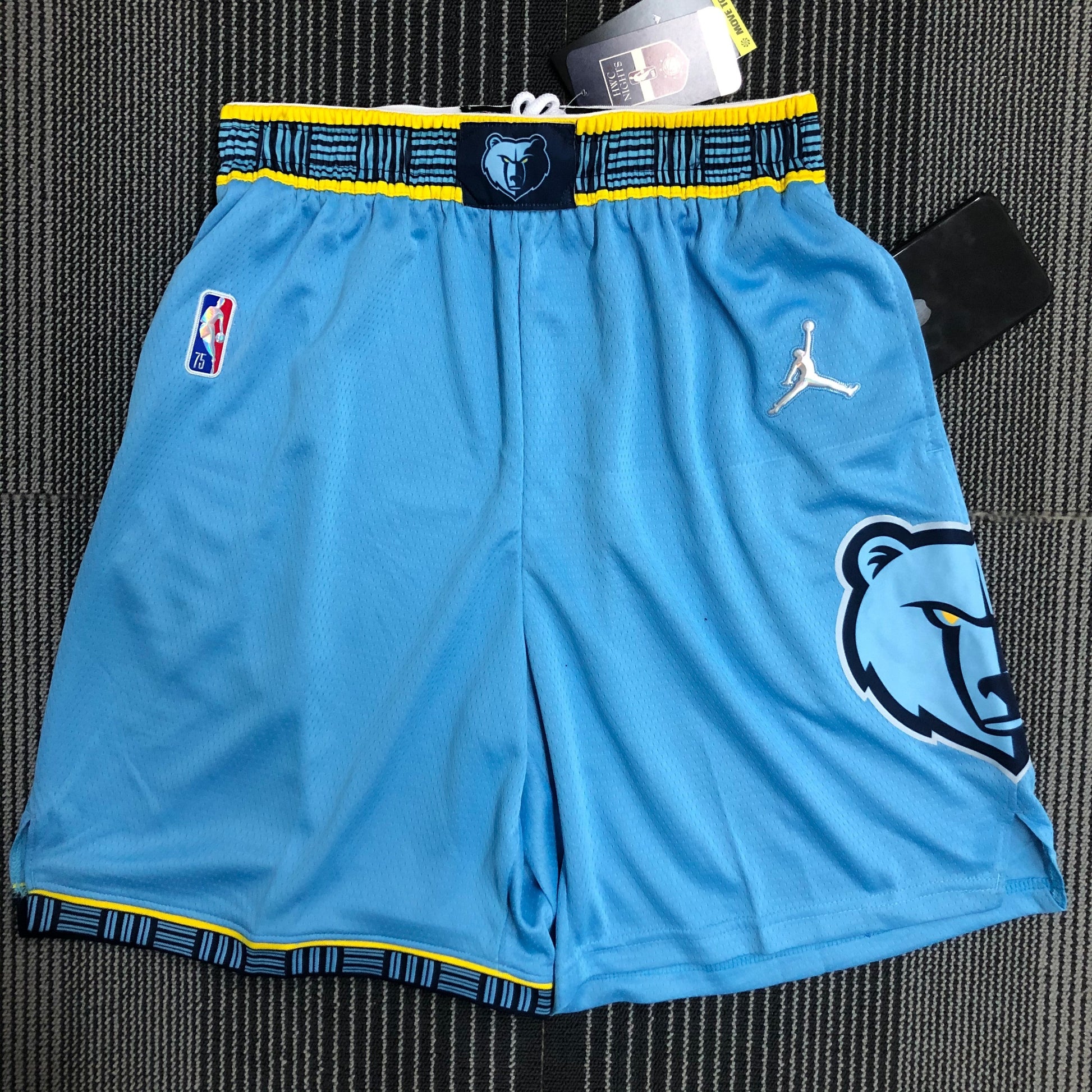 75th Anniversary Grizzlies Flyers Limited Shorts Size S-XXL | 短裤 | NBA | 中国供应商