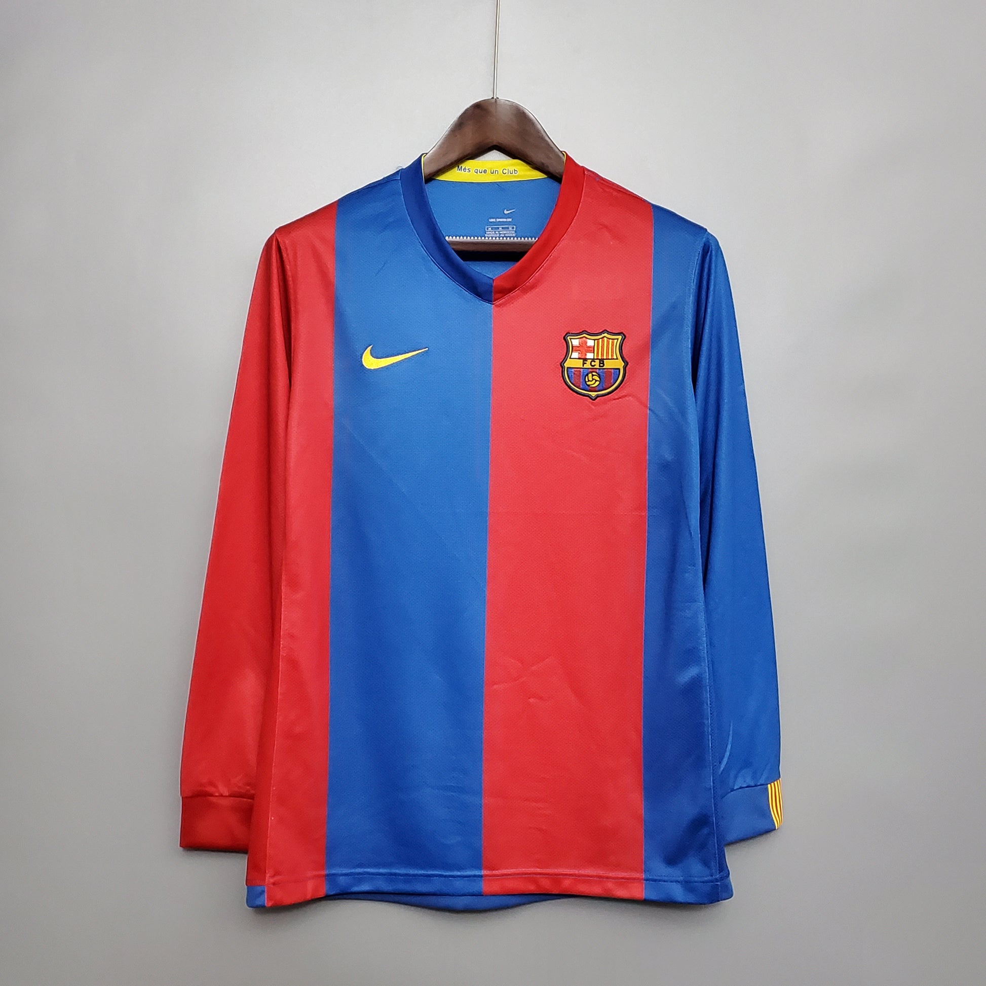 Retro Barcelona 06/07 Long sleeve home S-XXL（Retro） | 复古/Retro | R1 | Betty ali Chinese suppliers