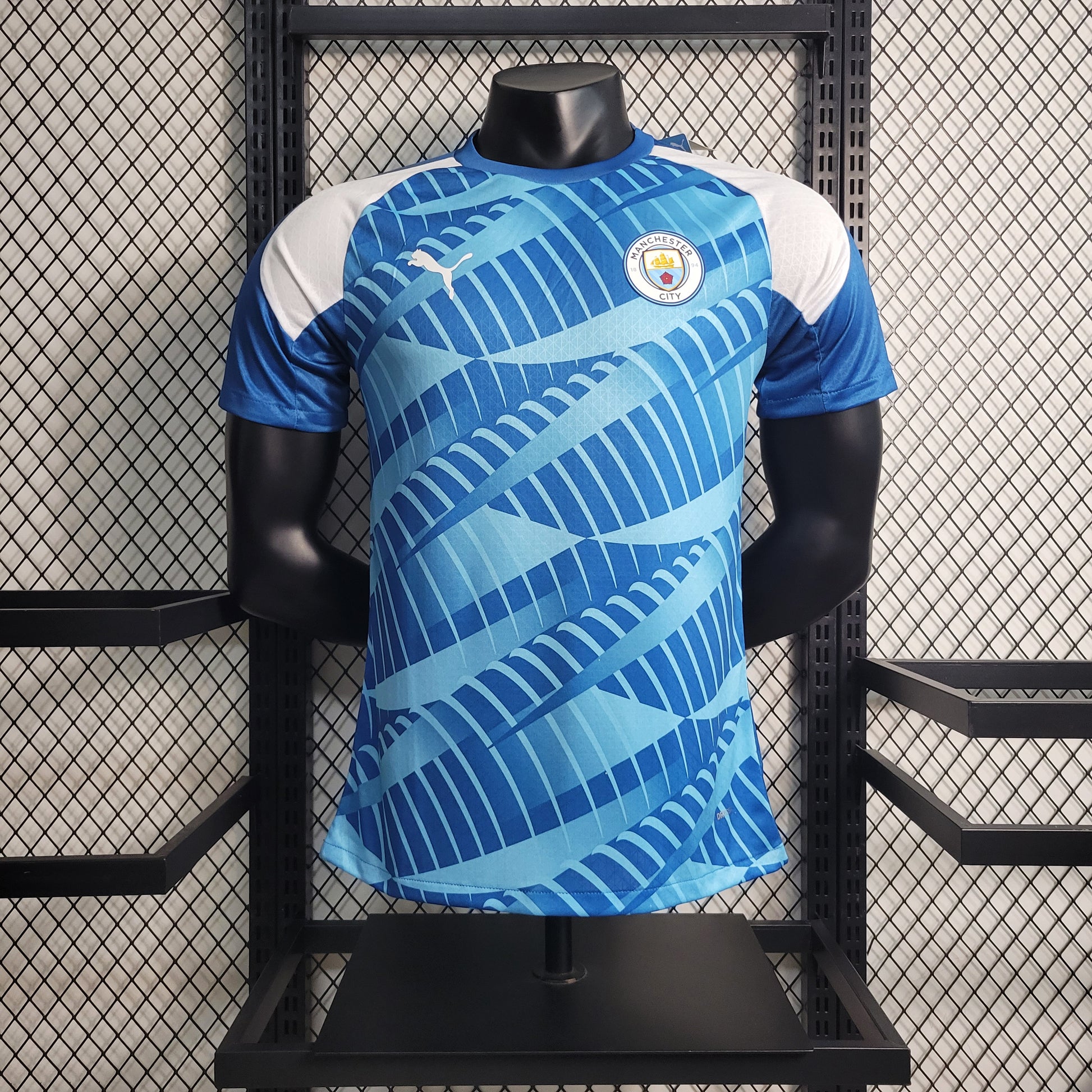 23-24 Players Manchester City Pre match Size S-XXL | 衬衫 | P2-1 | Betty ali Chinese suppliers