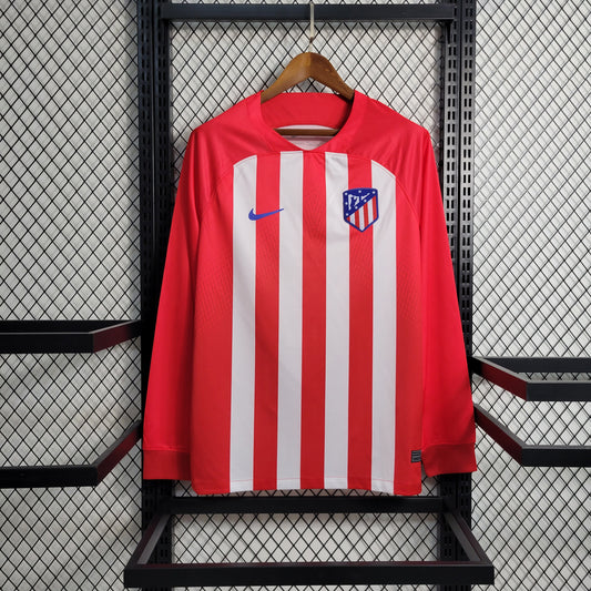 23-24 Atletico Madrid Home Long Sleeve Size S-XXL | 复古/Retro | B3 | Betty ali Chinese suppliers