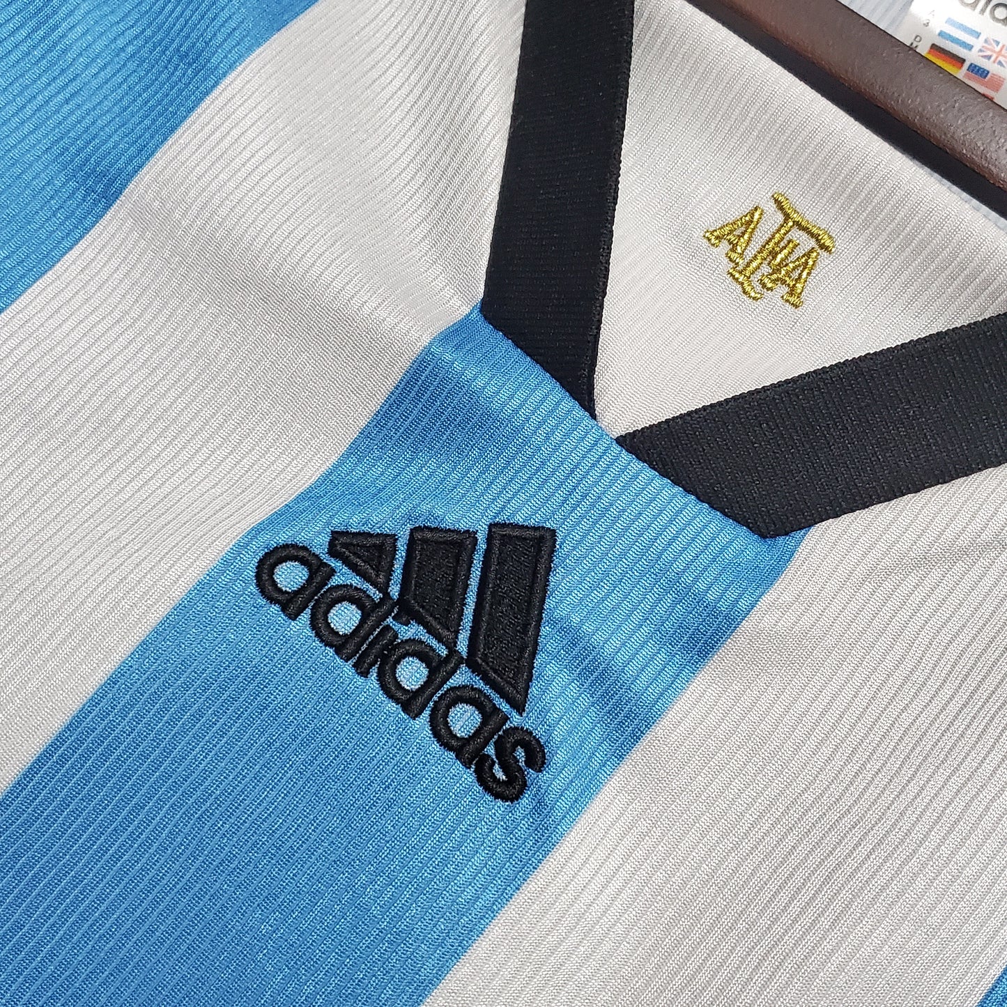 Retro Argentina 1998 home S-XXL（Retro） | 复古/Retro | R | Betty ali Chinese suppliers