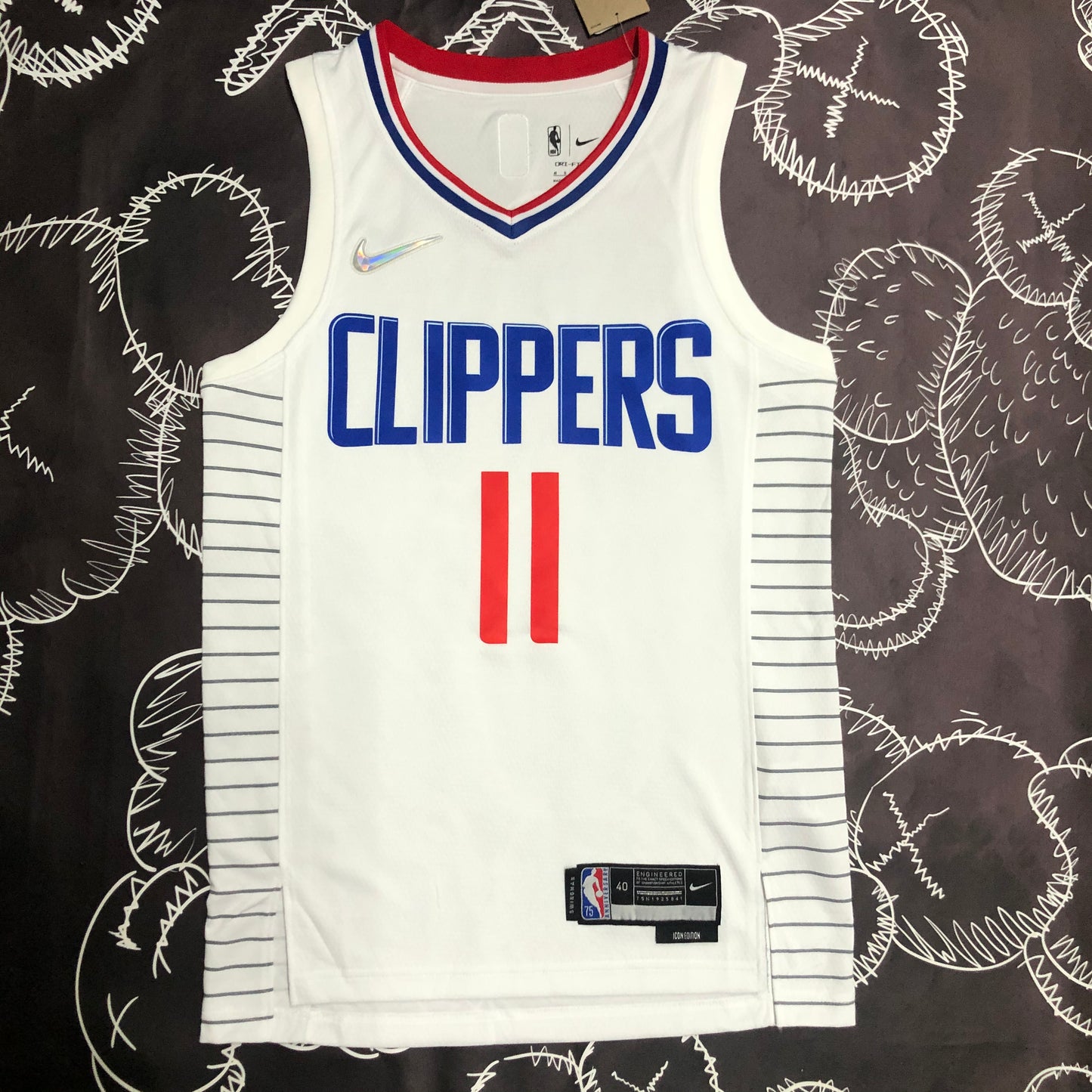 75th Anniversary Clippers No. 11 Wall NBA : #11 | NBA | NBA | Betty ali Chinese suppliers