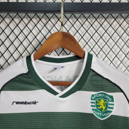 Retro 01-03 Sporting Lisbon Home Long Sleeve Size S-XXL | 复古/Retro | M2-8, R1 | Betty ali Chinese suppliers