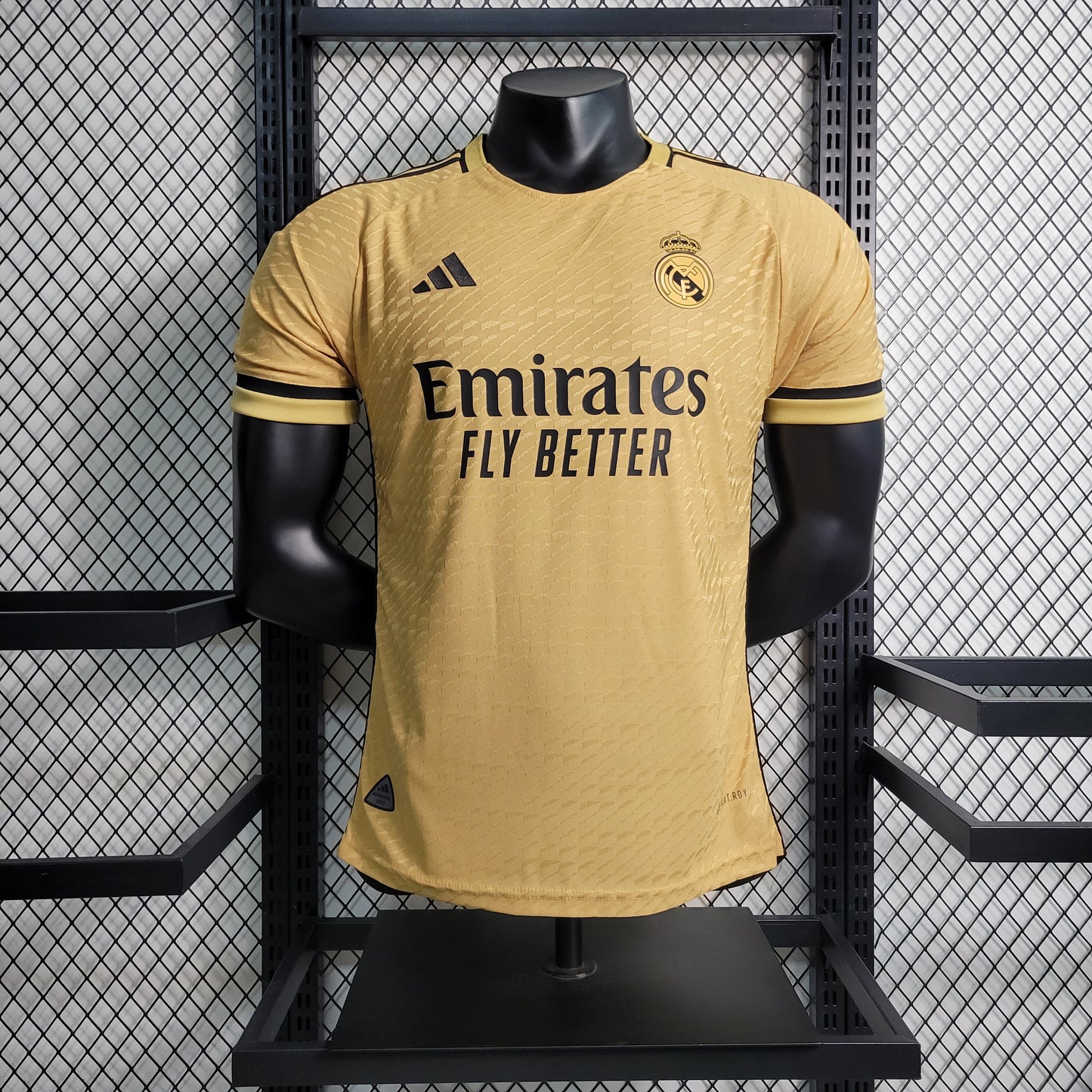 23-24 Players Real Madrid Black Size S-XXL | 衬衫 | P2-3 | Betty ali Chinese suppliers