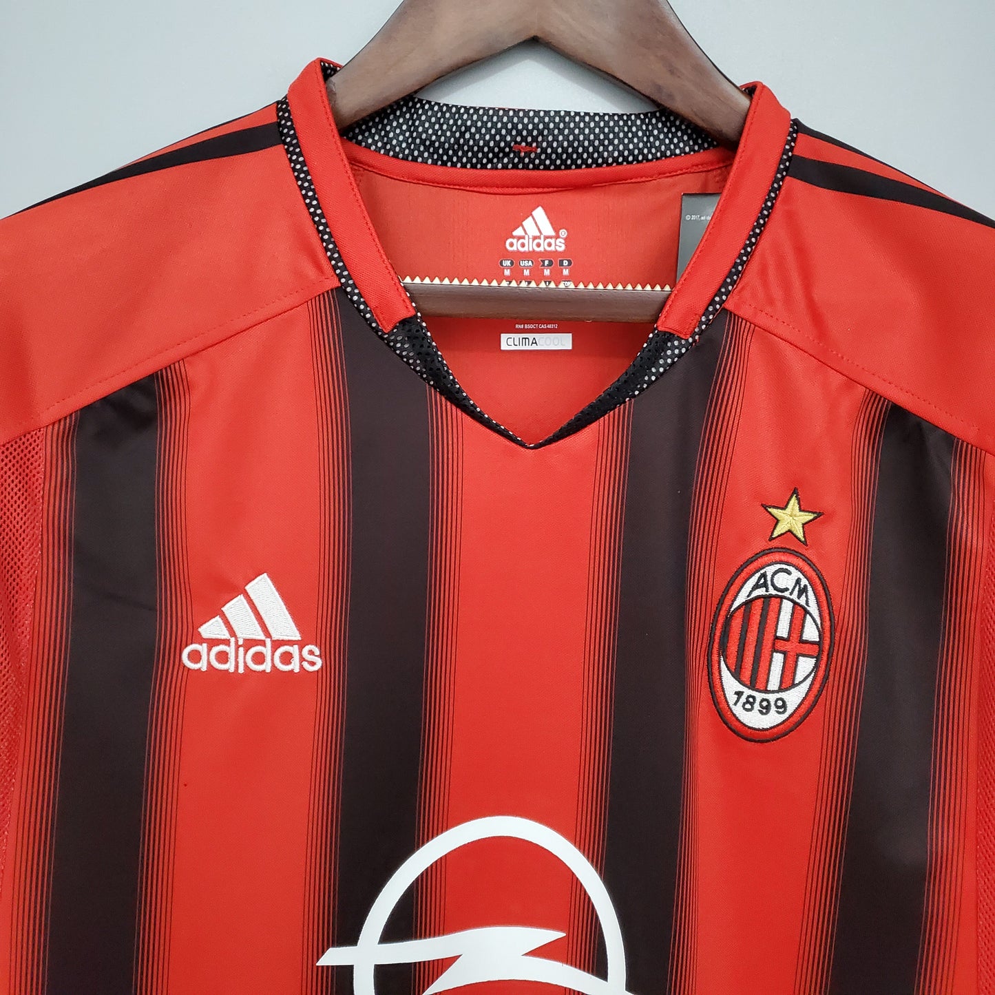 Retro 04/05 AC Milan home S-XXL | 复古/Retro | R | Betty ali Chinese suppliers