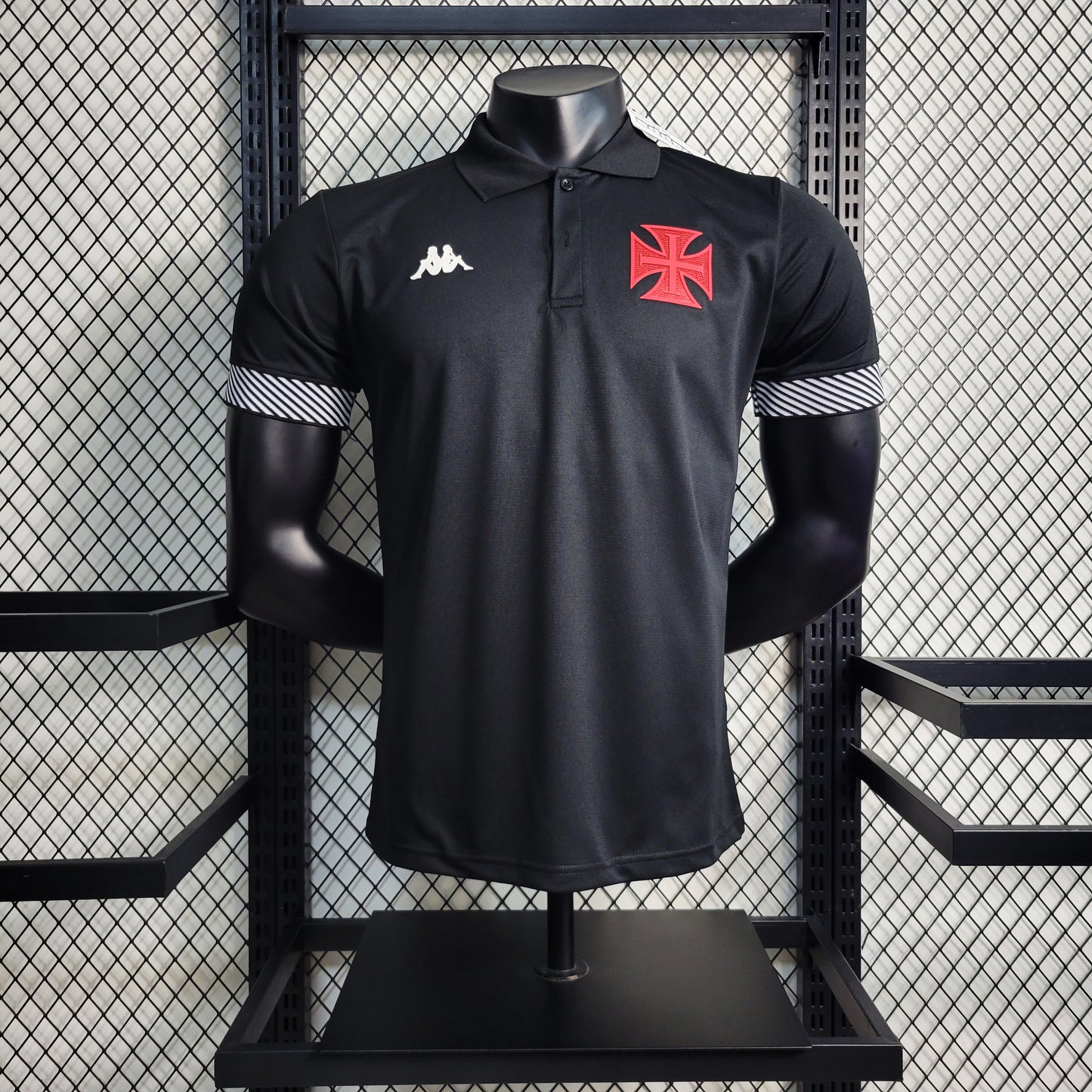 23-24 Vasco da Gama Black POLO Size S-XXL | 衬衫 | P1-1 | Betty ali Chinese suppliers