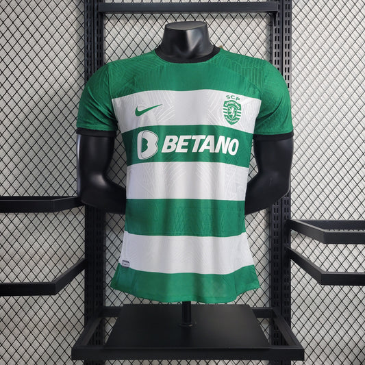 23-24 Players Sporting Lisbon Home Size S-XXL | 衬衫 | M2-8 | Betty ali Chinese suppliers