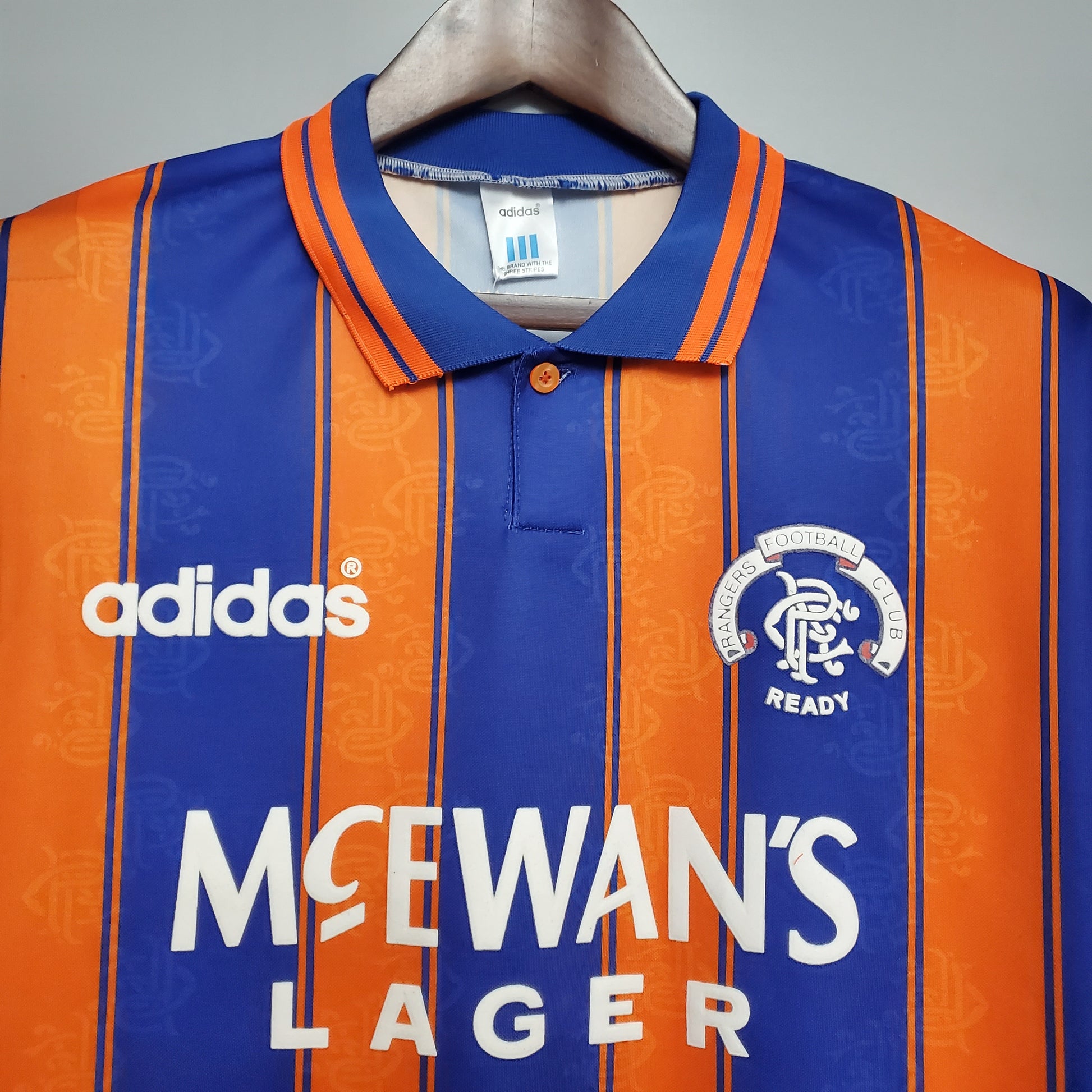 Retro 93-94 Rangers Away S-2XL（Retro） | 复古/Retro | R | Betty ali Chinese suppliers