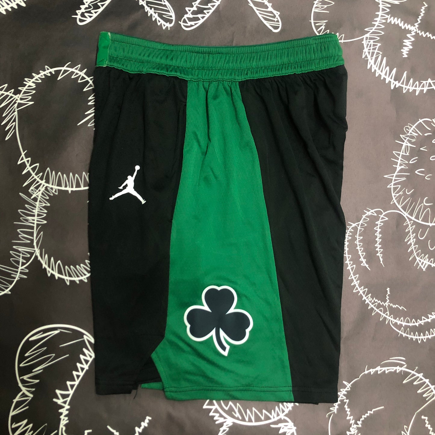 Celtic trapeze shorts（NBA）Size S-XXL | 短裤 | NBA | 中国供应商