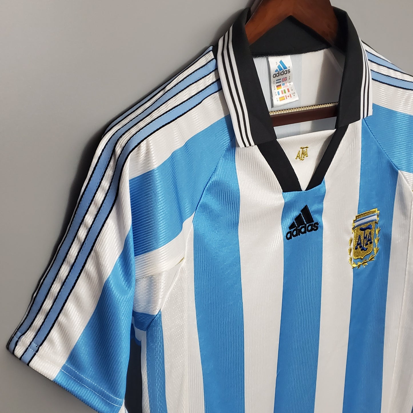 Retro Argentina 1998 home S-XXL（Retro） | 复古/Retro | R | Betty ali Chinese suppliers