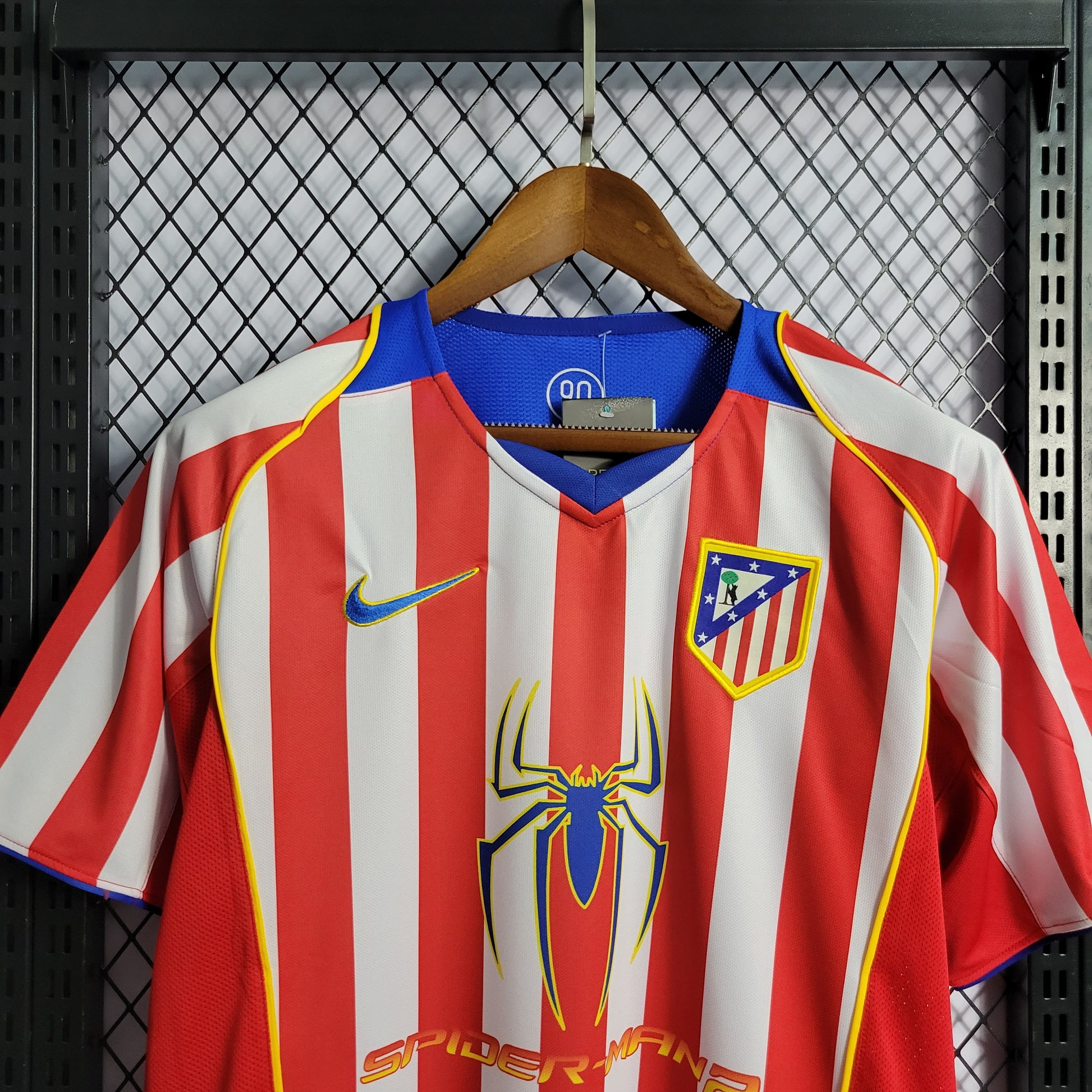 Retro Atletico Madrid 04/05 home S-XXL | 复古/Retro | R | Betty ali Chinese suppliers