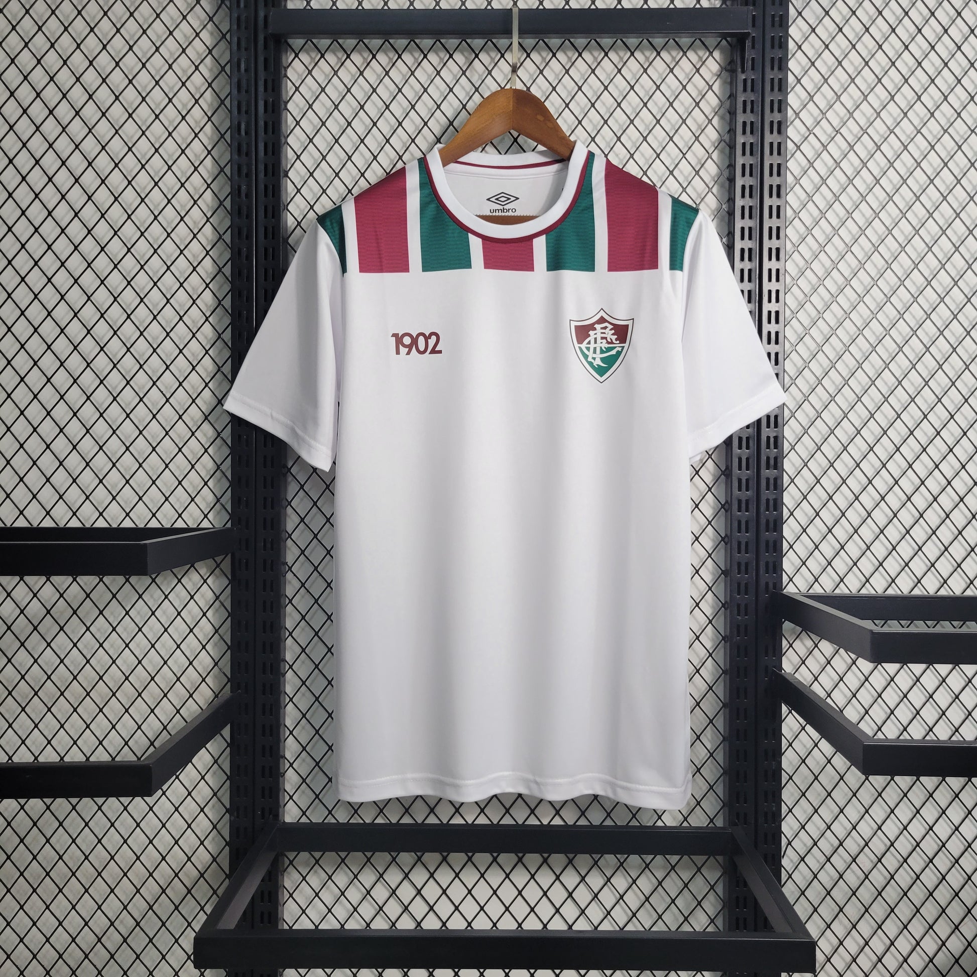 23-24 Fluminense White Training Suit Size S-XXL(Fans Edition) | M1-1 | Betty ali Chinese suppliers