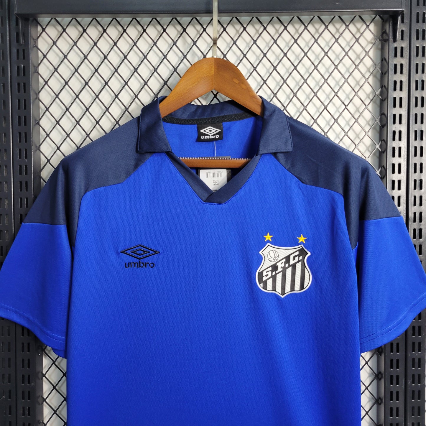 23-24 Santos Blue Training Suit Size S-4XL（Men's Fan Edition） | 衬衫 | M1-1 | Betty ali Chinese suppliers