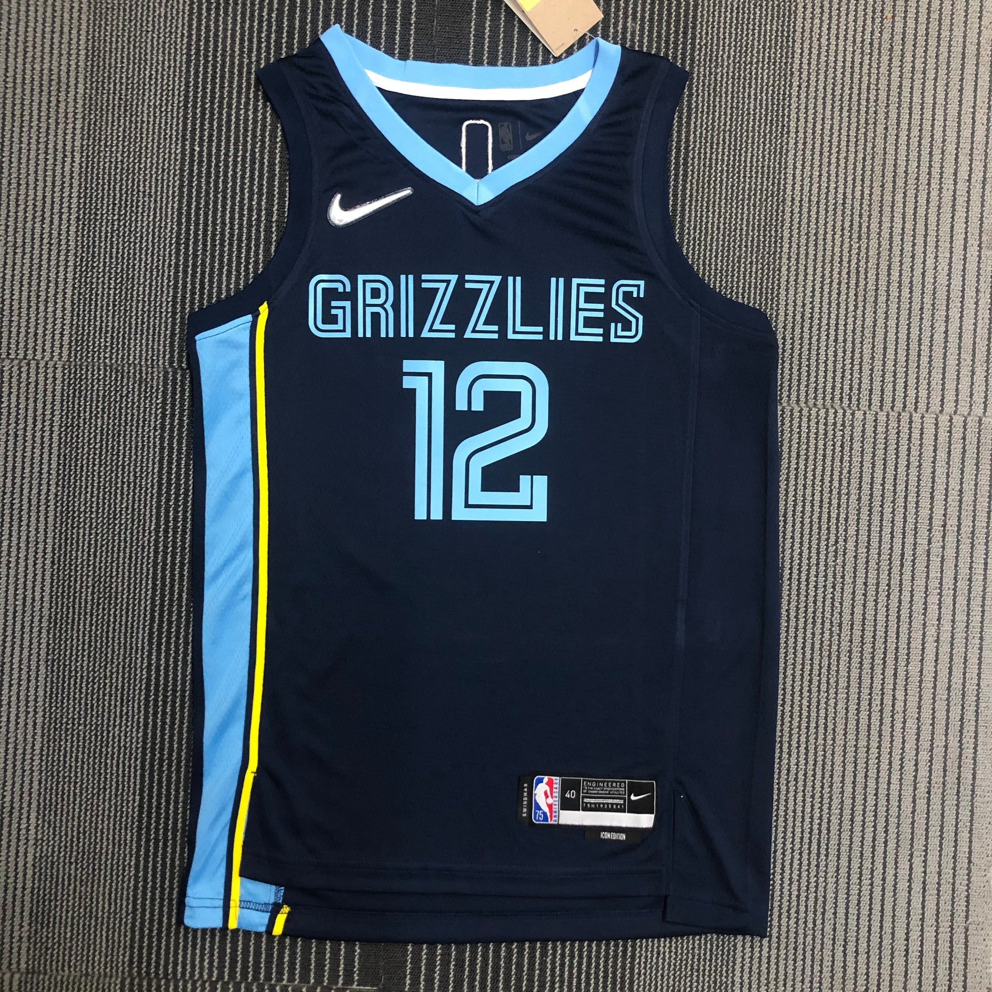 75th Anniversary Grizzlies NBA : #12 | NBA | NBA | Betty ali Chinese suppliers