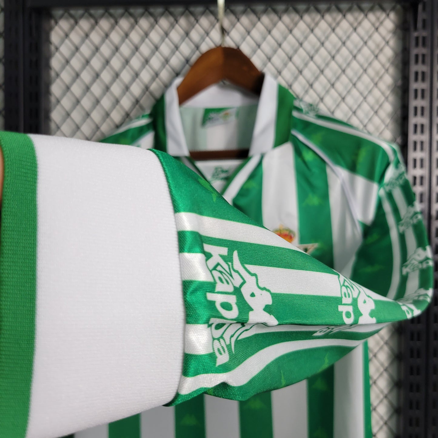 Retro 95-97 Betis Home Long Sleeve Size S-XXL（Retro） | 复古/Retro | M2-3, R | Betty ali Chinese suppliers